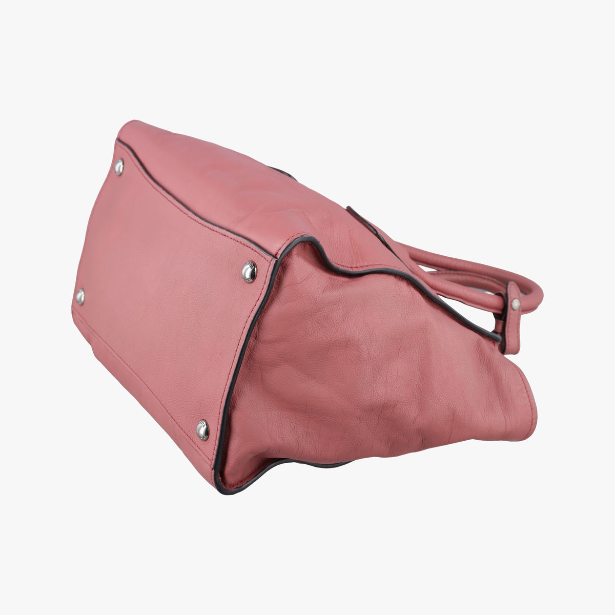 Secondhand Prada Twin Pocket Winged Tote Pink Leather BN2619 shoulderbag | stylenewstar