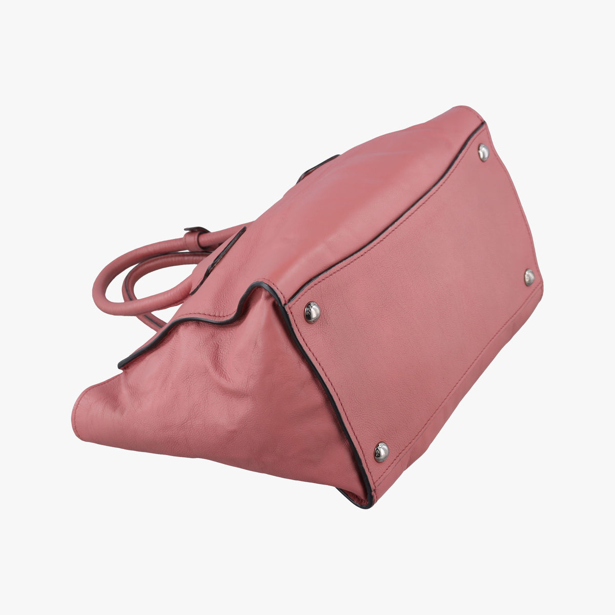Secondhand Prada Twin Pocket Winged Tote Pink Leather BN2619 shoulderbag | stylenewstar