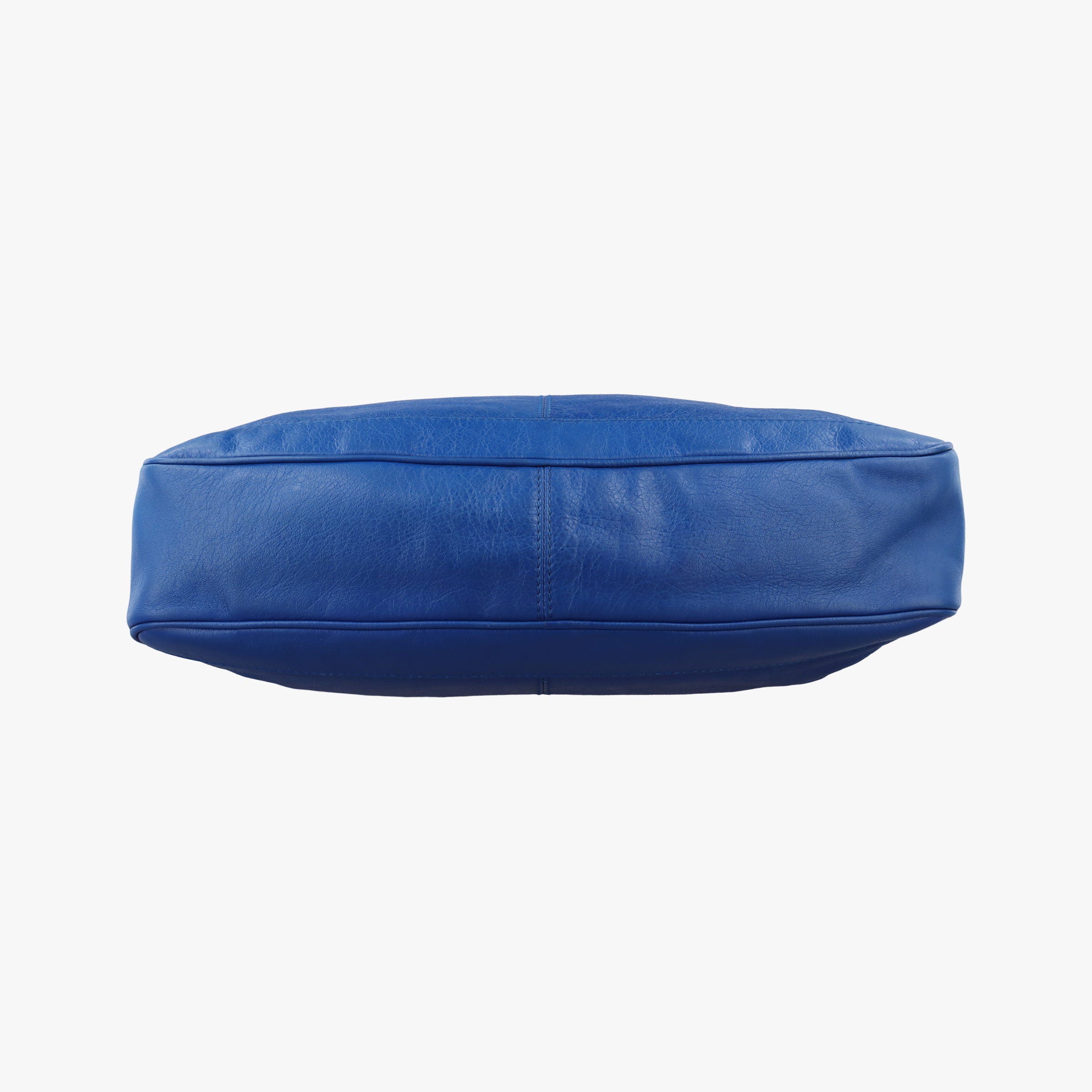 Pre-owned Balenciaga Giant City Blue Lambskin  shoulderbag | stylenewstar