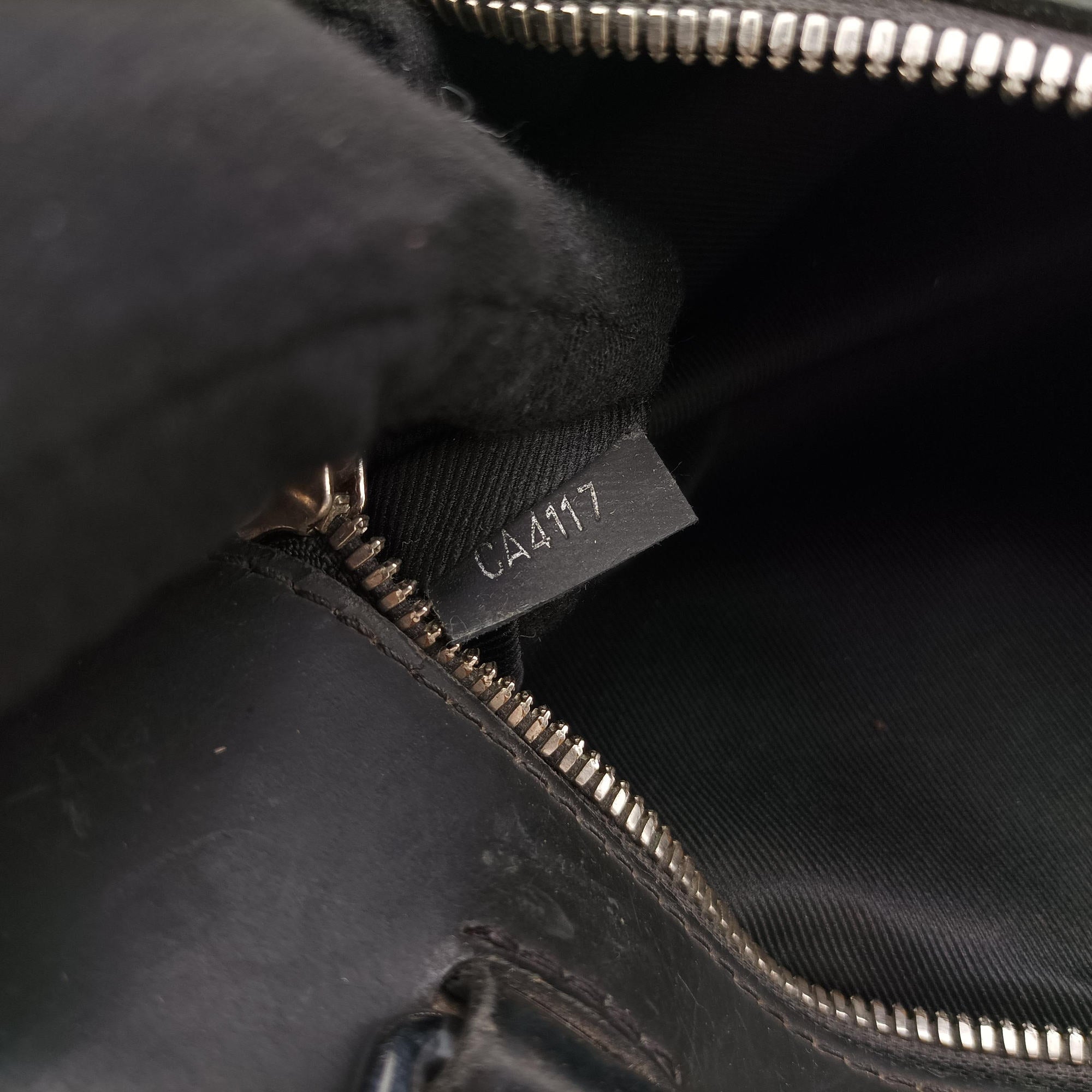 Pre-owned Louis Vuitton Porte-Documents Jour NM Noir Damier Graphite N48260 handbag | stylenewstar