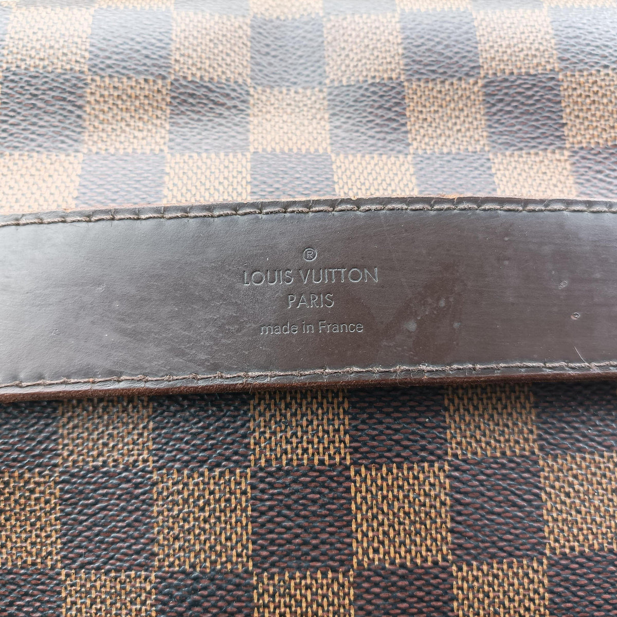 Vintage Louis Vuitton SHELTON EBENE Damier Canvas N41149 shoulderbag | stylenewstar