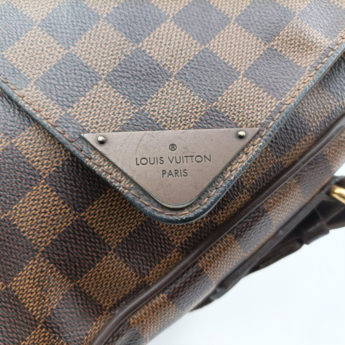 Vintage Louis Vuitton SHELTON EBENE Damier Canvas N41149 shoulderbag | stylenewstar