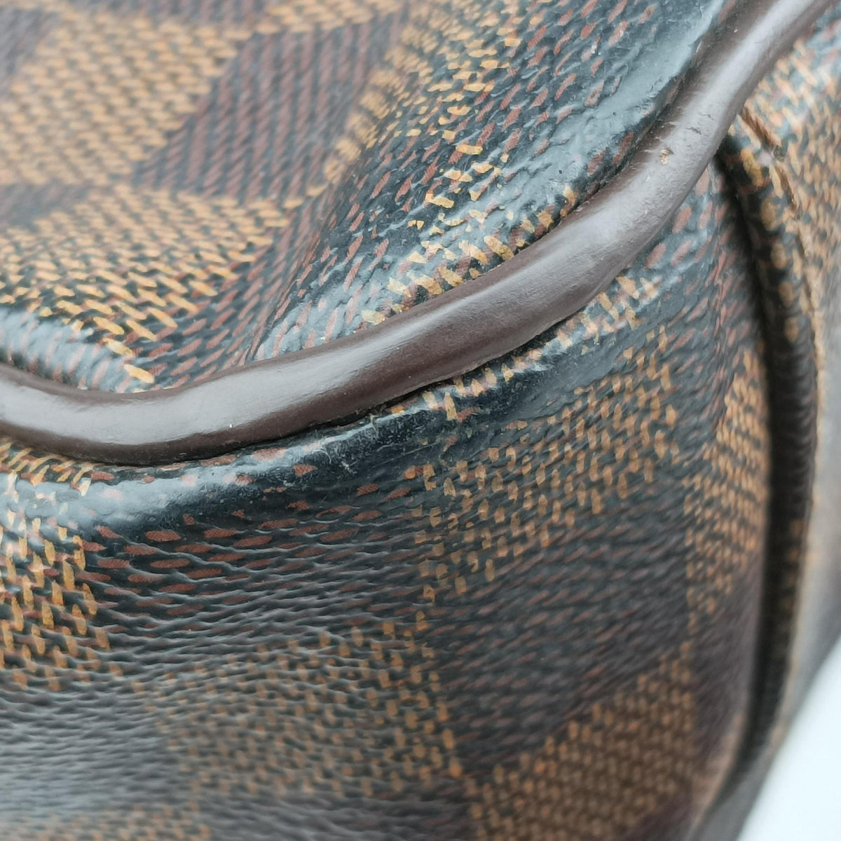 Vintage Louis Vuitton SHELTON EBENE Damier Canvas N41149 shoulderbag | stylenewstar