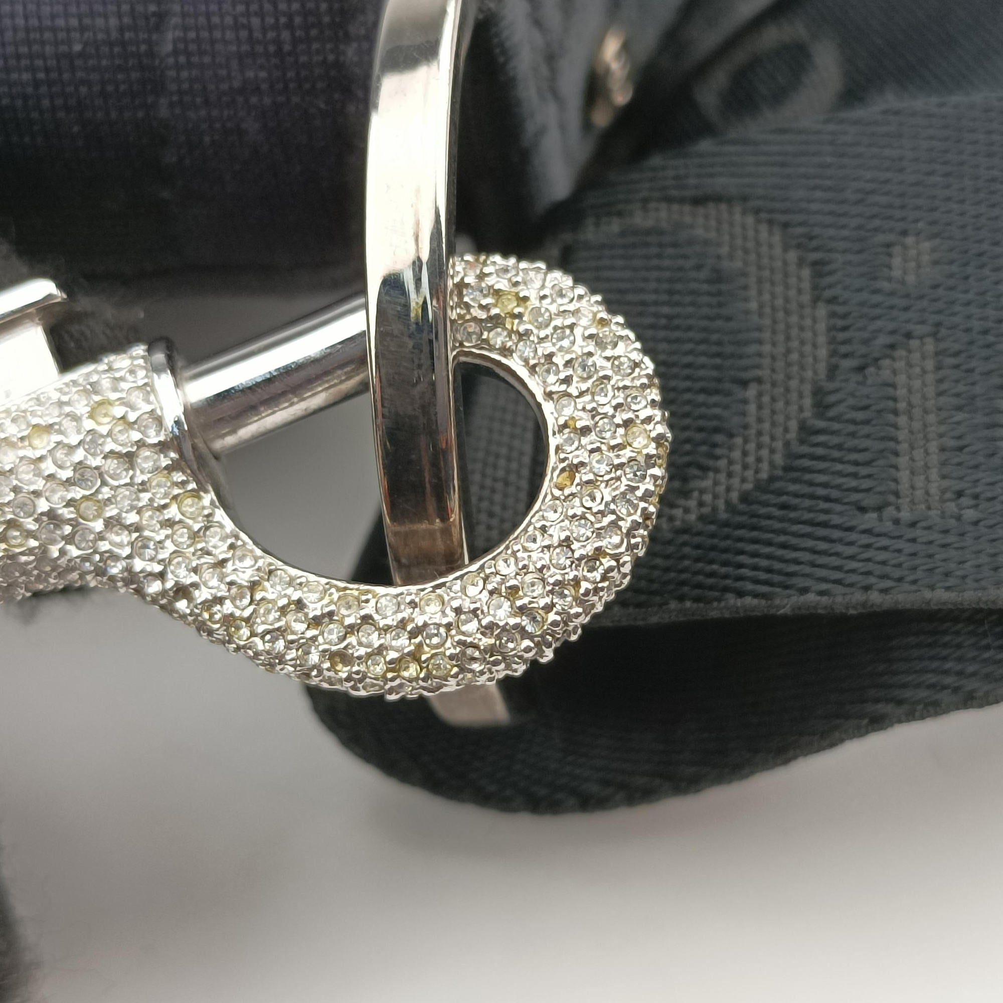 Secondhand Christian Dior Hardcore Navy Canvas  shoulderbag | stylenewstar