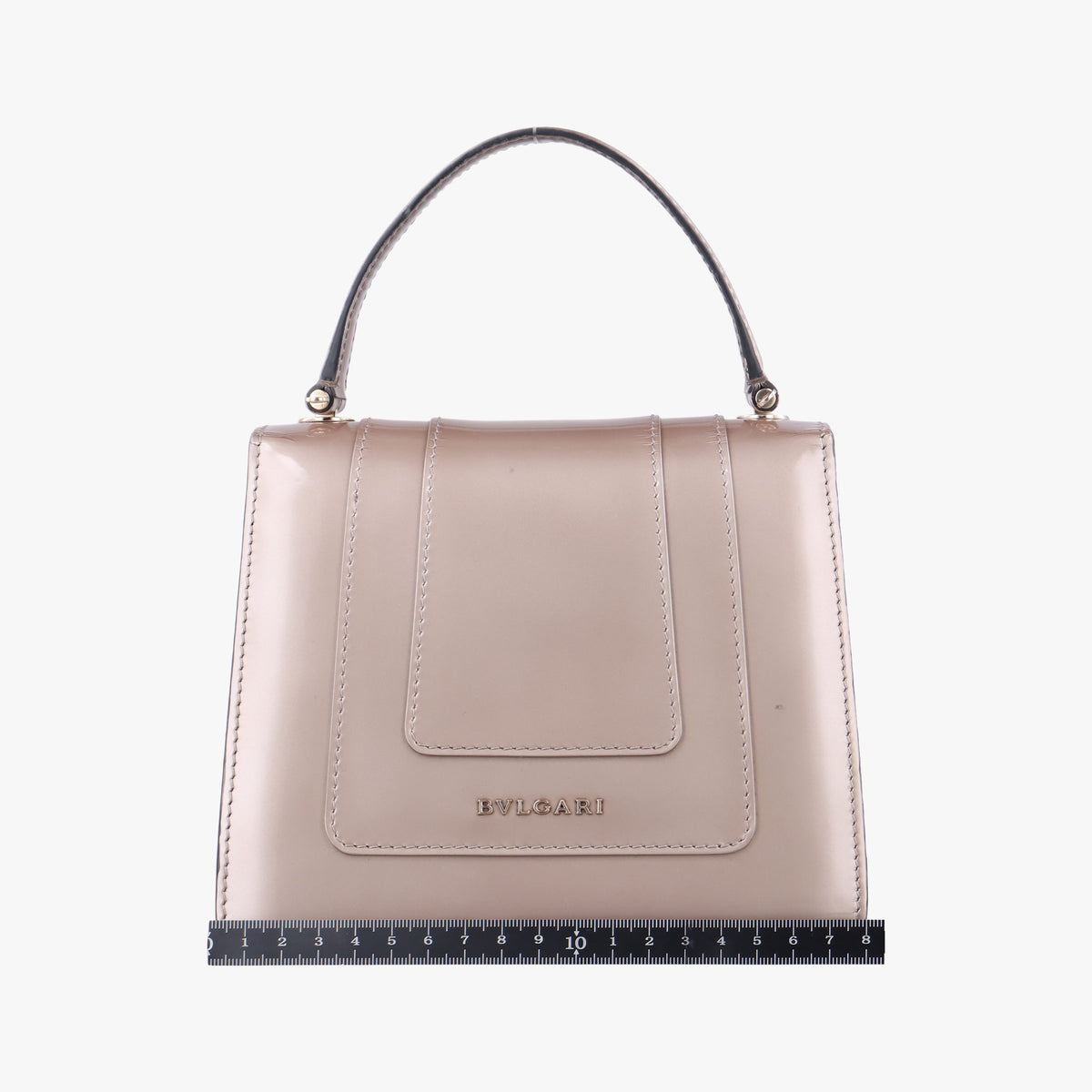 Secondhand Bvlgari SERPENTI FOREVER Golden Patent  shoulderbag | stylenewstar