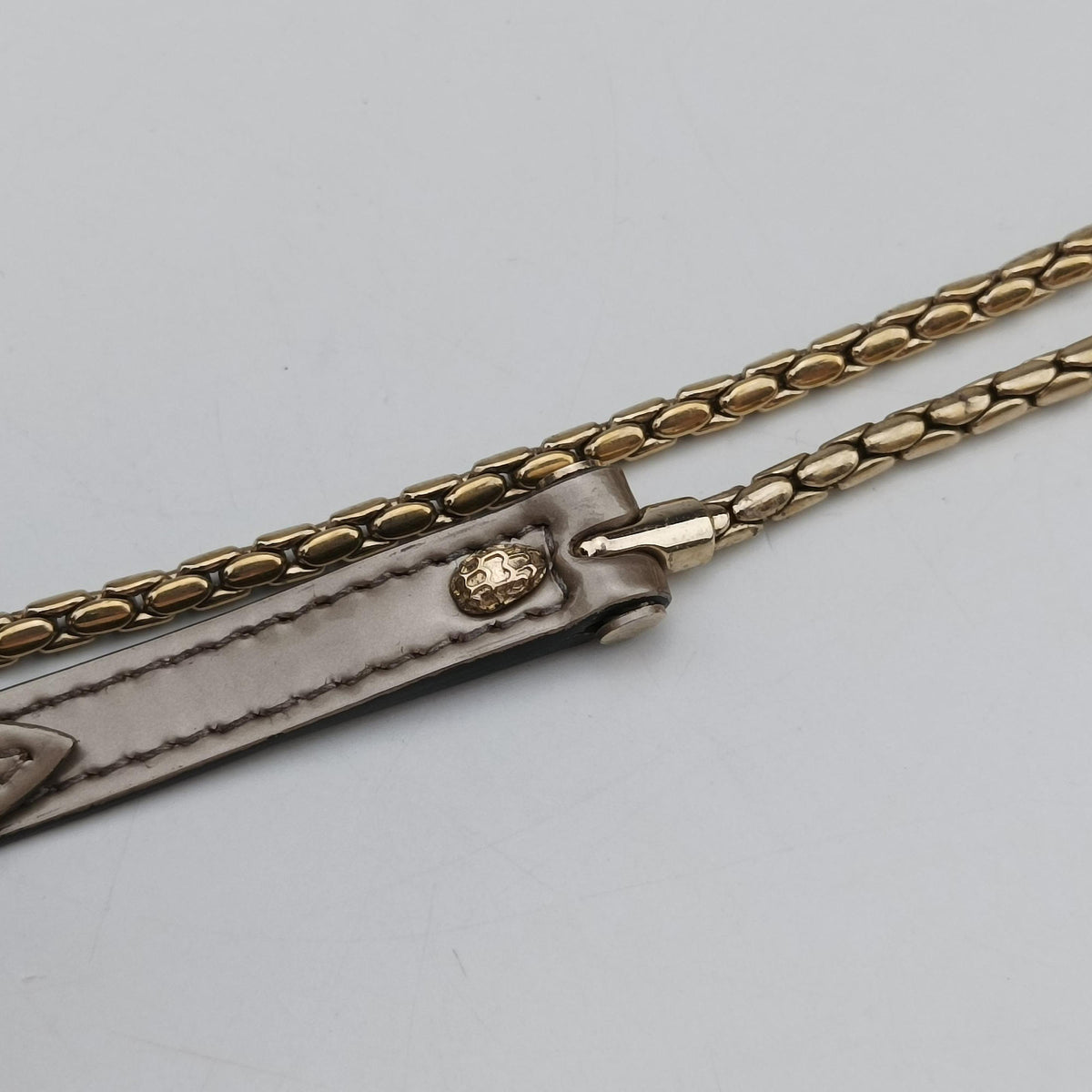 Secondhand Bvlgari SERPENTI FOREVER Golden Patent  shoulderbag | stylenewstar