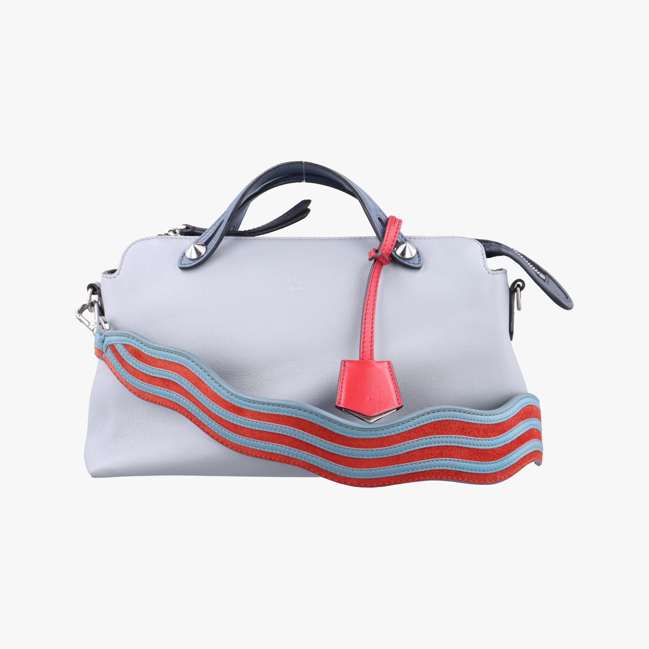Secondhand Fendi Small By The Way Blue Leather 8BL124 shoulderbag | stylenewstar