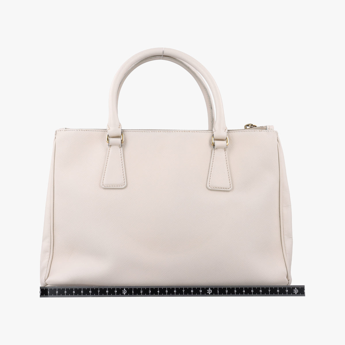 Secondhand Prada Galleria Beige SAFFIANO Leather BN1786 handbag | stylenewstar