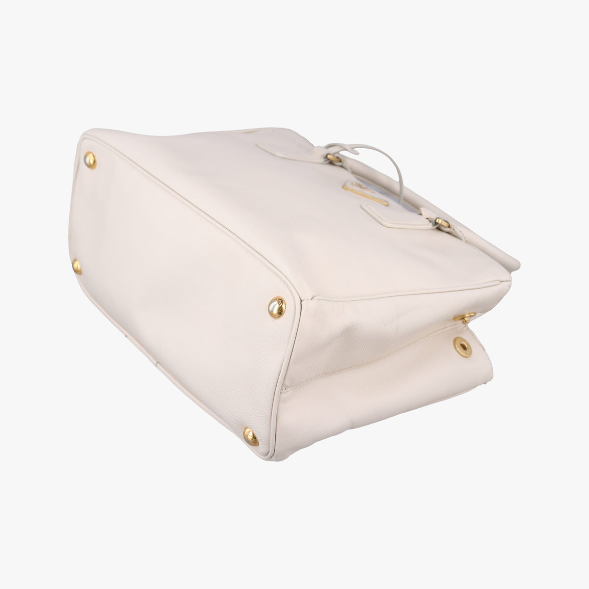 Secondhand Prada Galleria Beige SAFFIANO Leather BN1786 handbag | stylenewstar