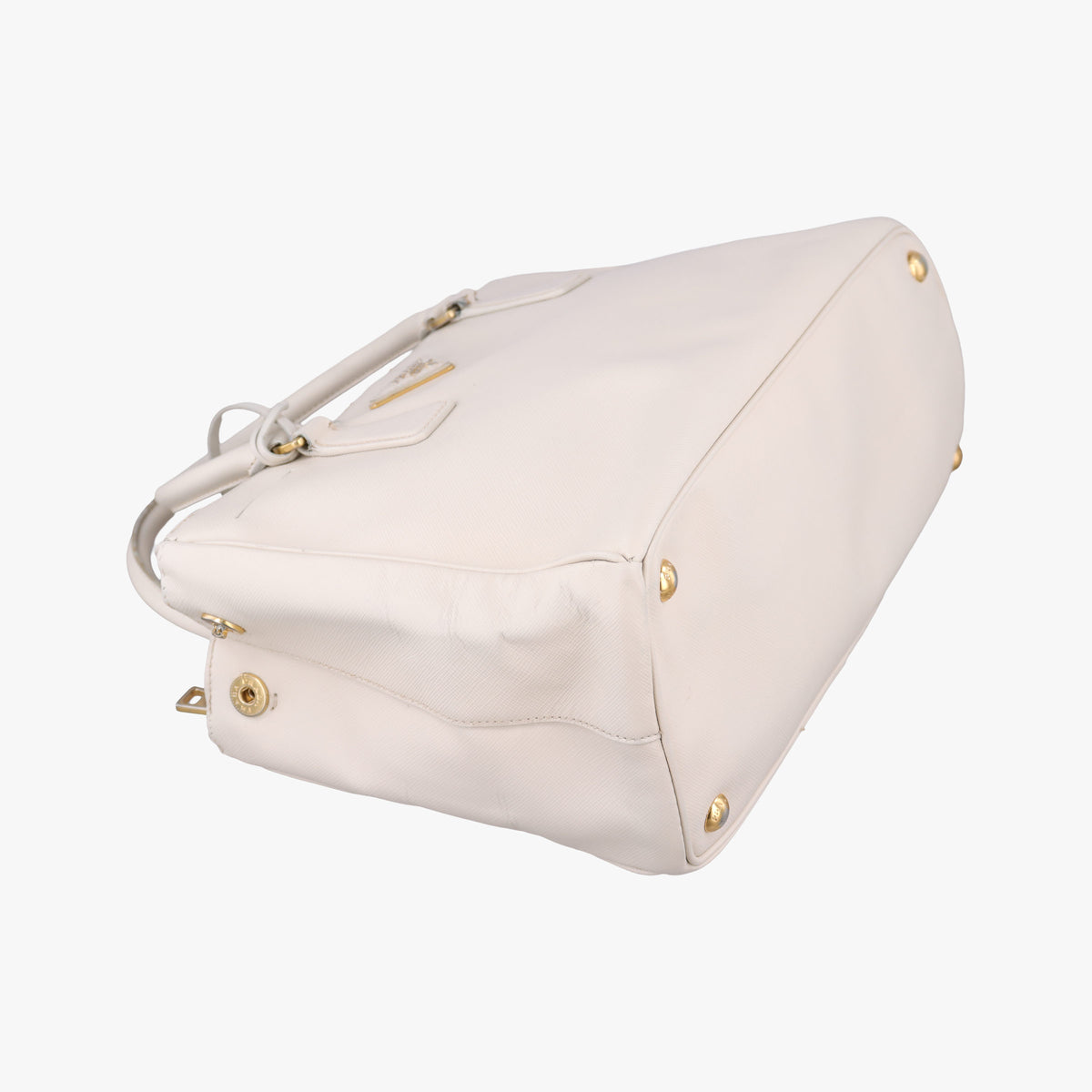 Secondhand Prada Galleria Beige SAFFIANO Leather BN1786 handbag | stylenewstar