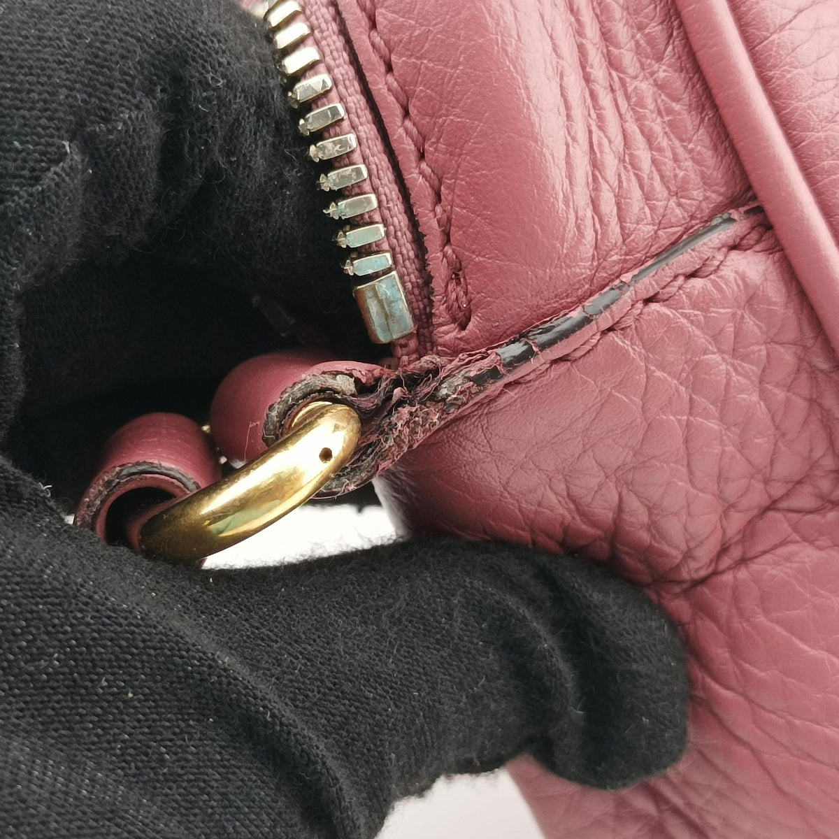 Pre-owned Gucci Soho Pink Leather 308364 shoulderbag | stylenewstar