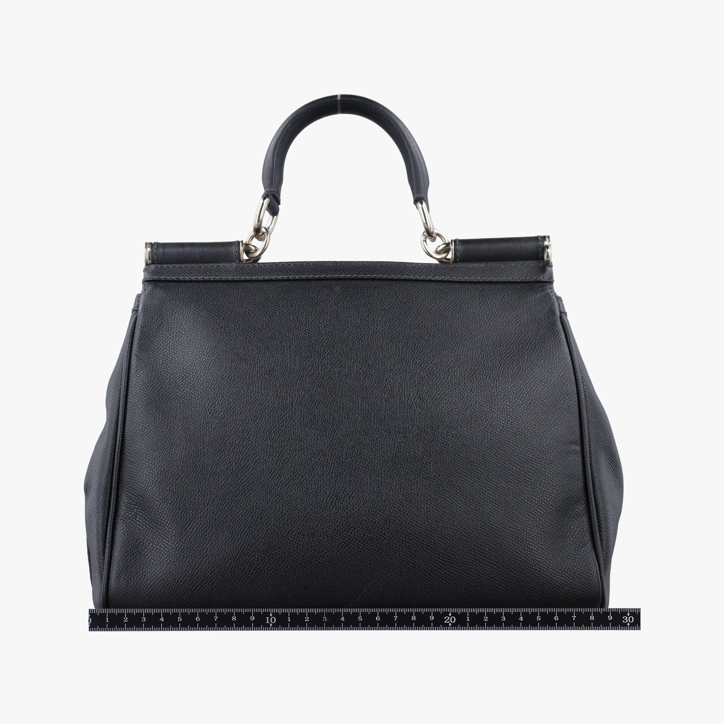 Secondhand Dolce & Gabbana SICILY Black Leather  shoulderbag | stylenewstar