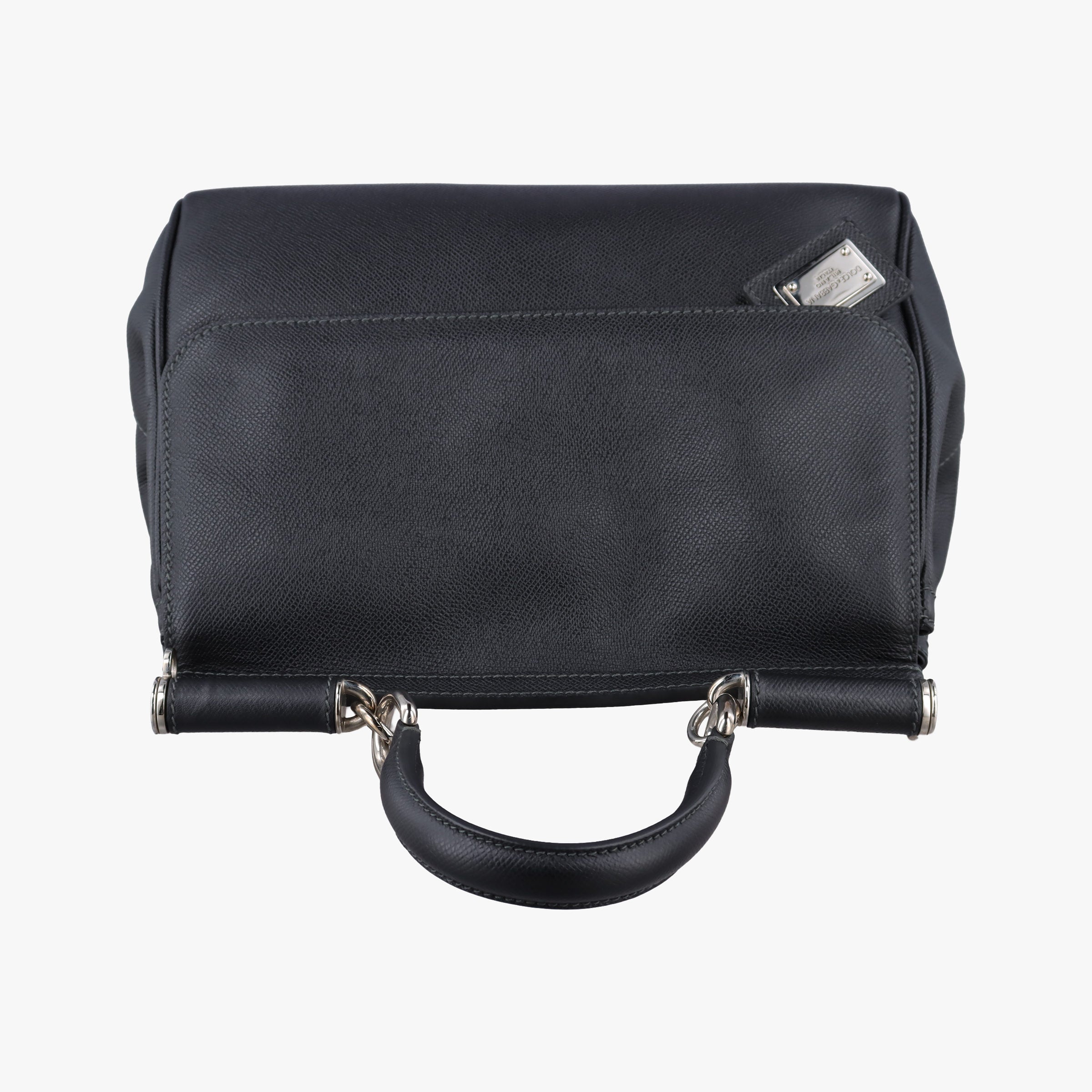 Secondhand Dolce & Gabbana SICILY Black Leather  shoulderbag | stylenewstar