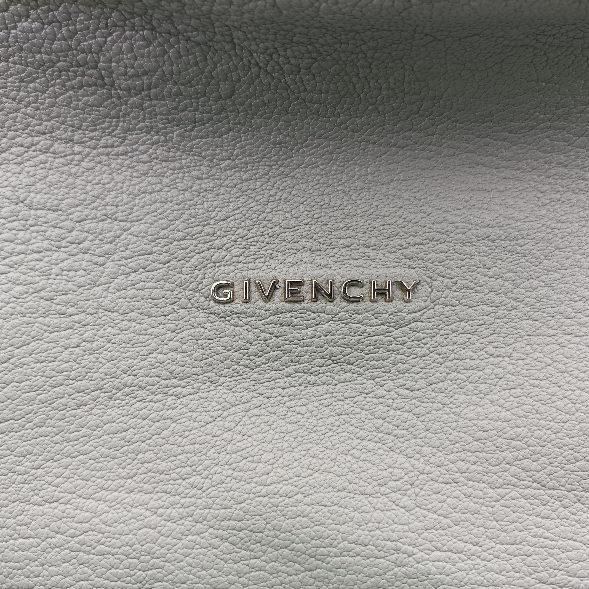 Vintage Givenchy Pandora Grey leather  shoulderbag | stylenewstar