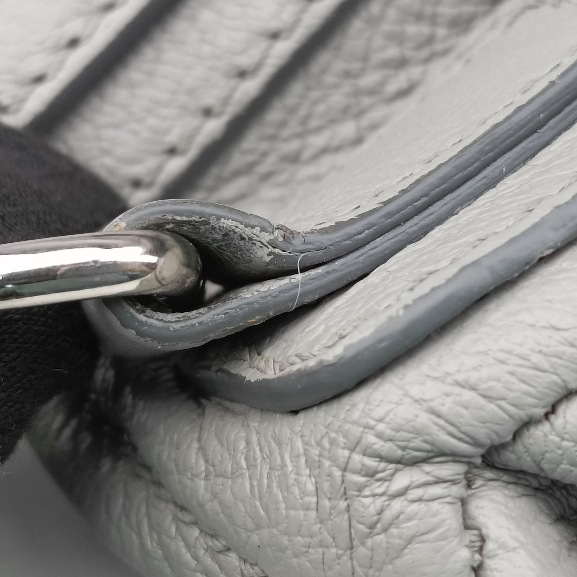 Vintage Givenchy Pandora Grey leather  shoulderbag | stylenewstar