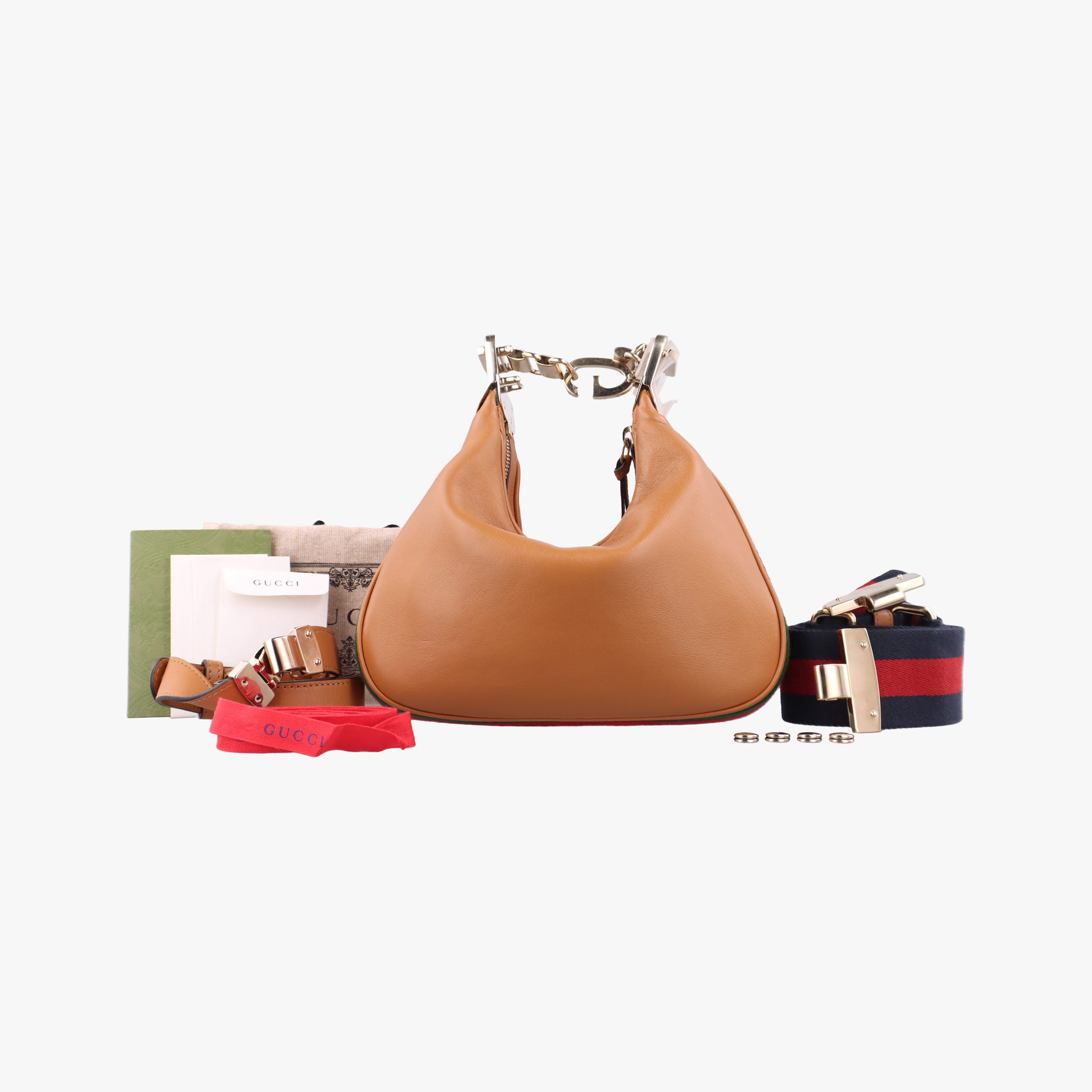 Vintage Gucci Attache G-Shaped Hook Brown leather 699409 shoulderbag | stylenewstar