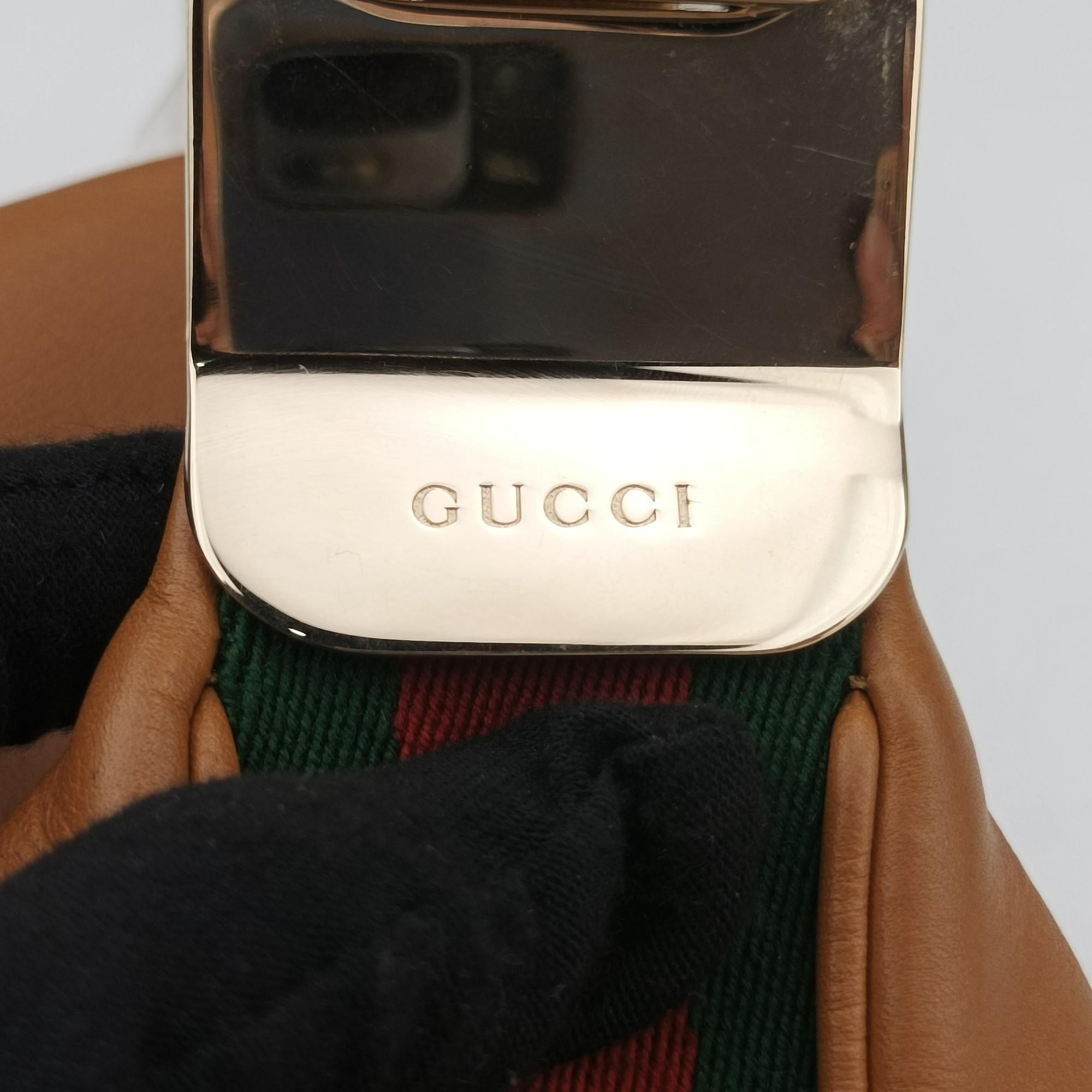 Vintage Gucci Attache G-Shaped Hook Brown leather 699409 shoulderbag | stylenewstar
