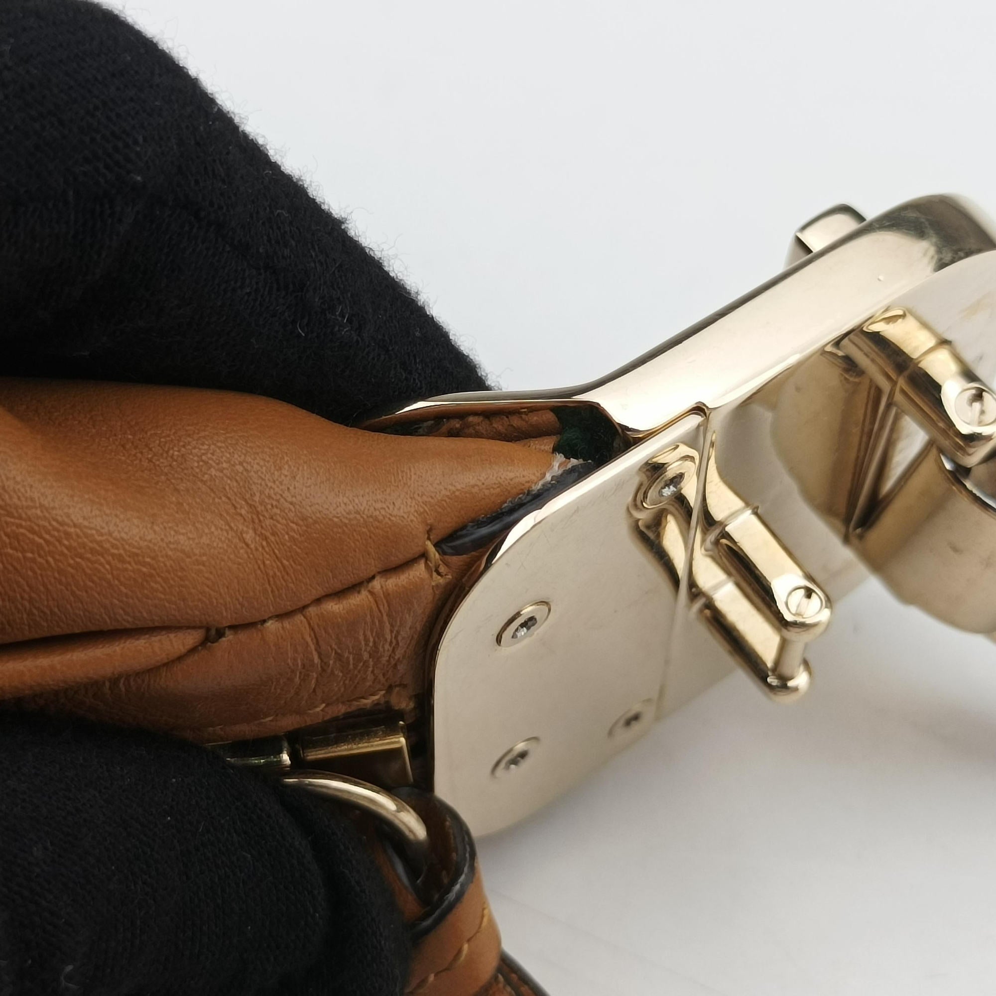 Vintage Gucci Attache G-Shaped Hook Brown leather 699409 shoulderbag | stylenewstar