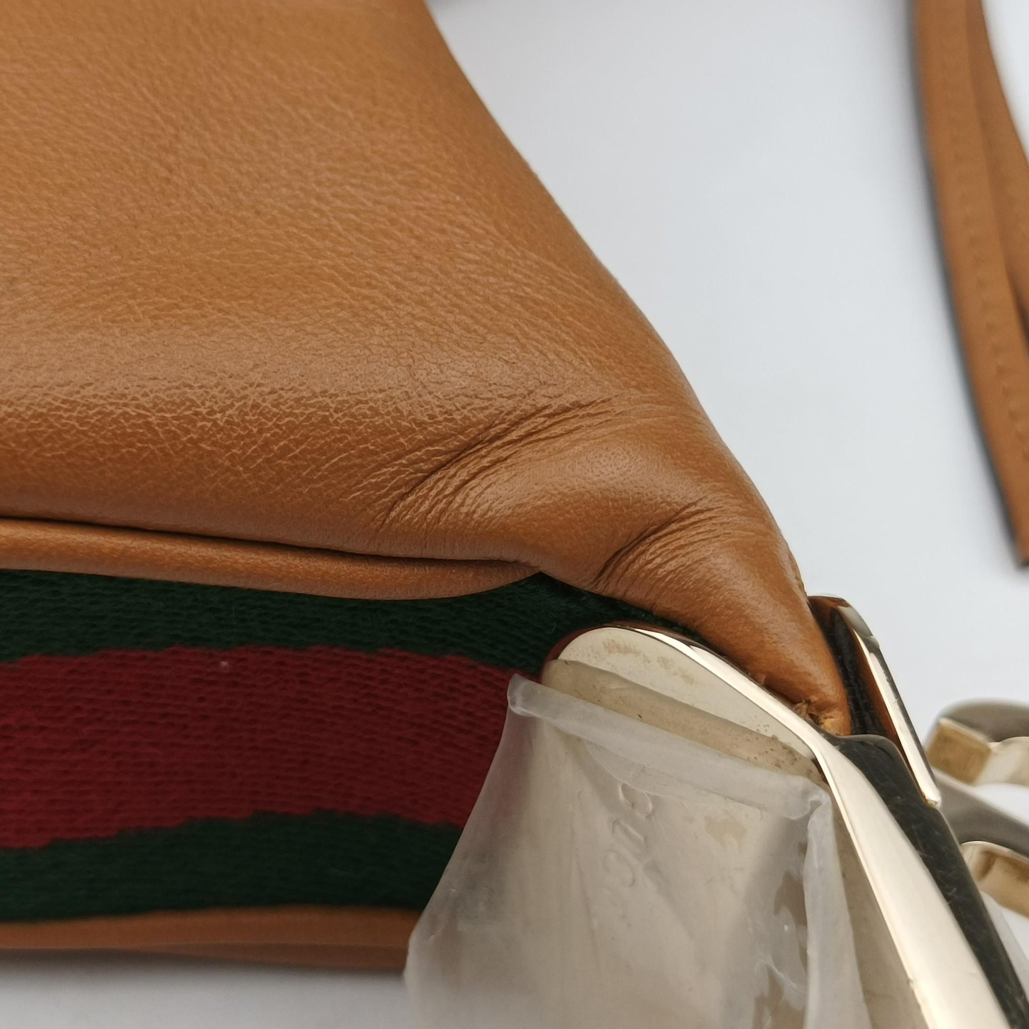 Vintage Gucci Attache G-Shaped Hook Brown leather 699409 shoulderbag | stylenewstar