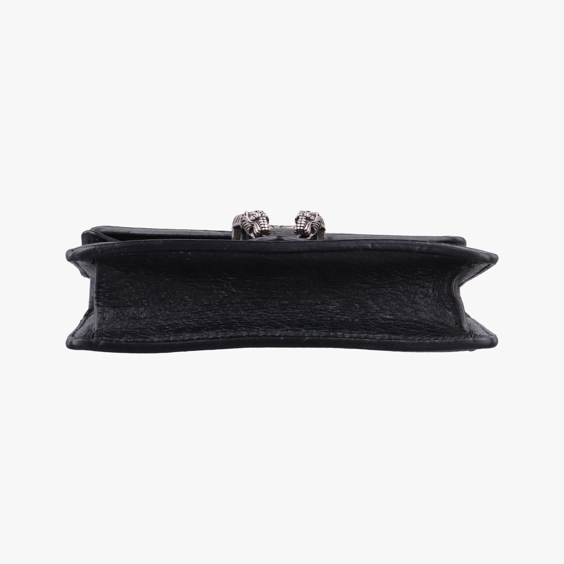 Pre-owned Gucci Dionysus Black denim×leather 476432 shoulderbag | stylenewstar