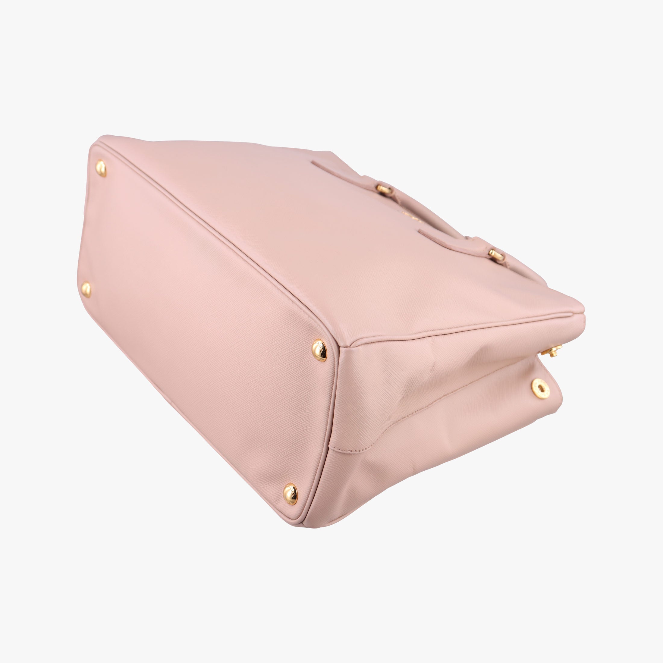 Pre-owned Prada Galleria Pink SAFFIANO Leather BN1786 shoulderbag | stylenewstar