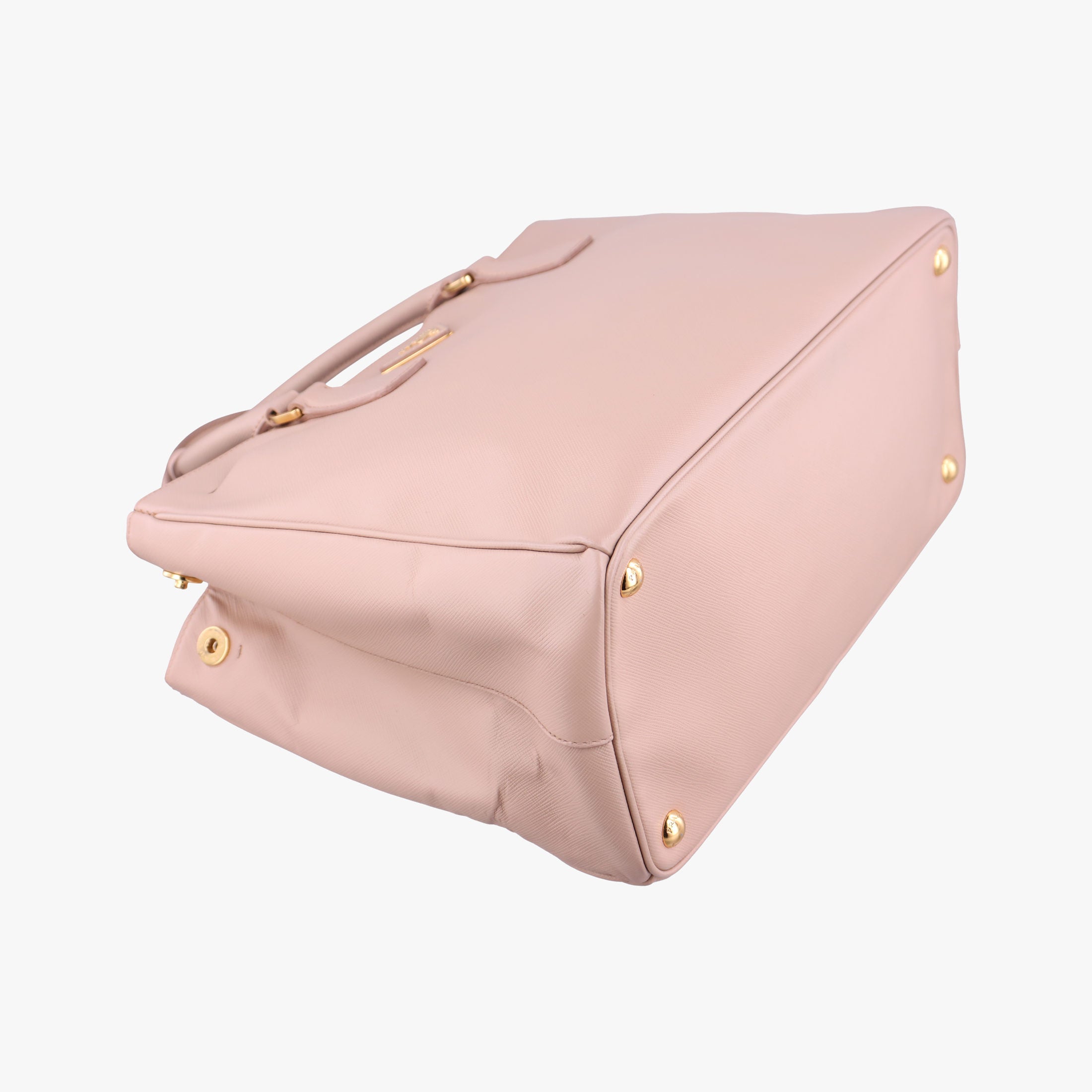 Pre-owned Prada Galleria Pink SAFFIANO Leather BN1786 shoulderbag | stylenewstar