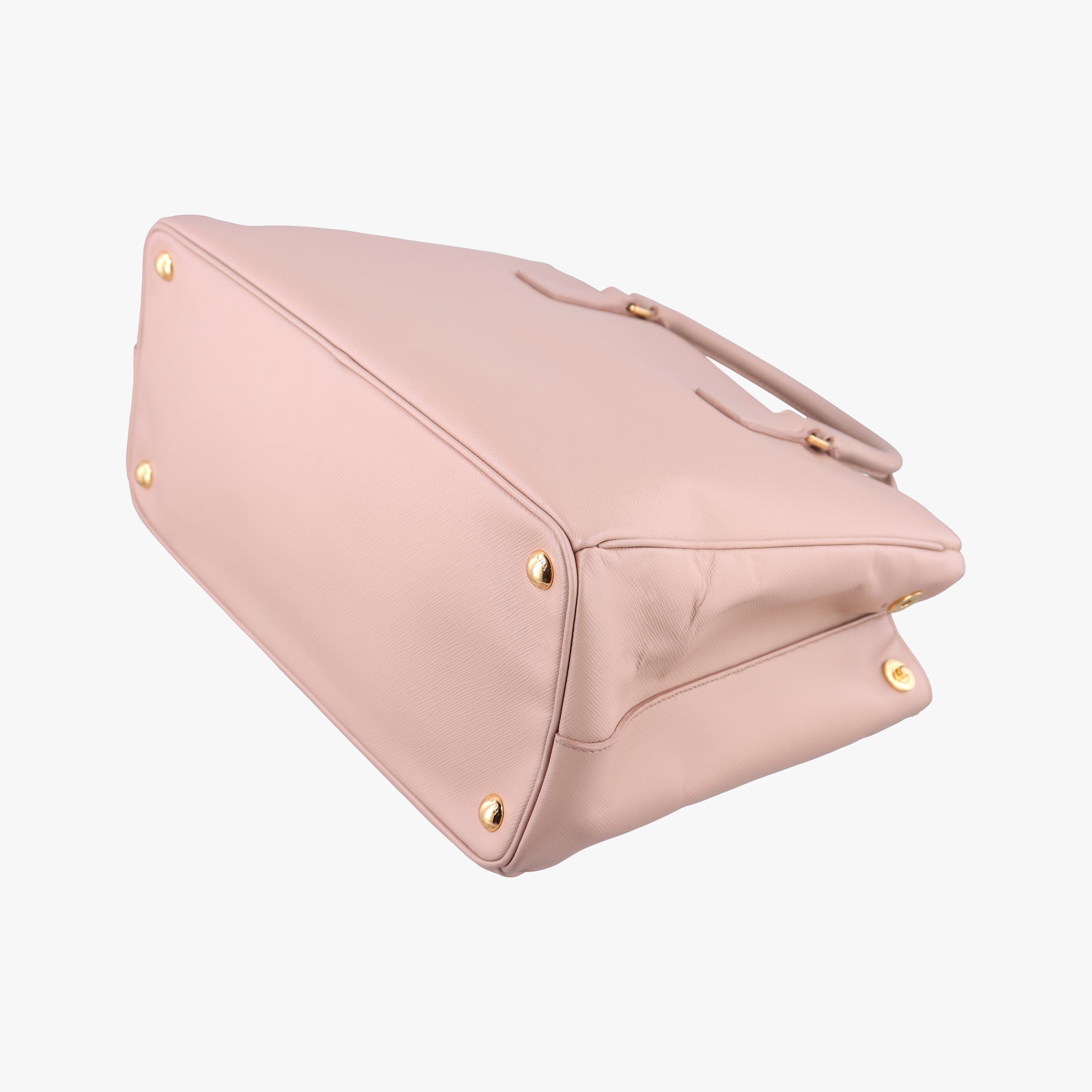 Pre-owned Prada Galleria Pink SAFFIANO Leather BN1786 shoulderbag | stylenewstar