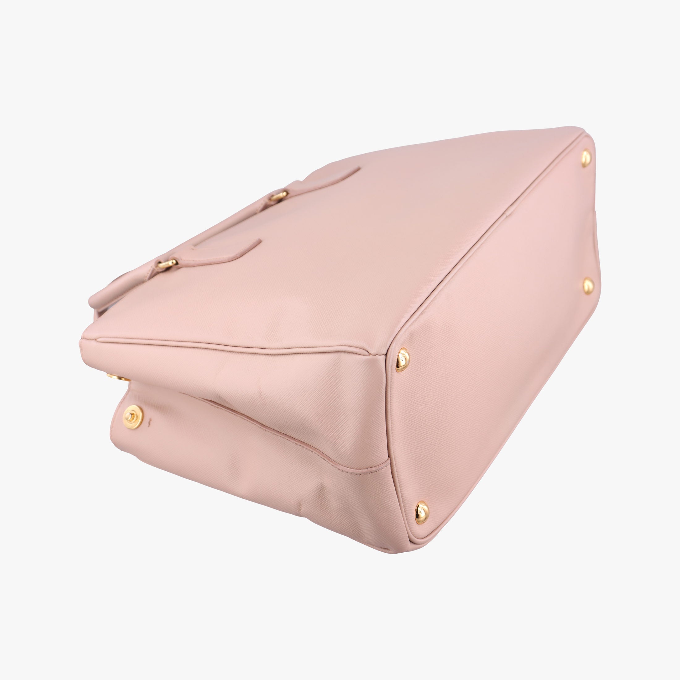Pre-owned Prada Galleria Pink SAFFIANO Leather BN1786 shoulderbag | stylenewstar