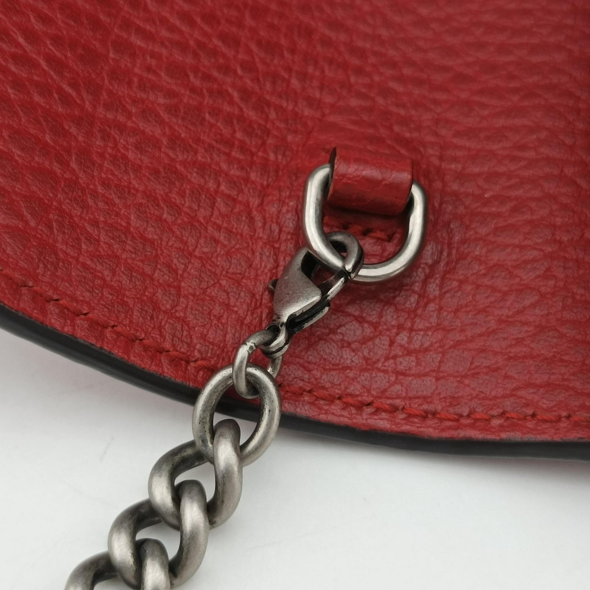 Secondhand Gucci Dionysus Red Leather 401231 shoulderbag | stylenewstar