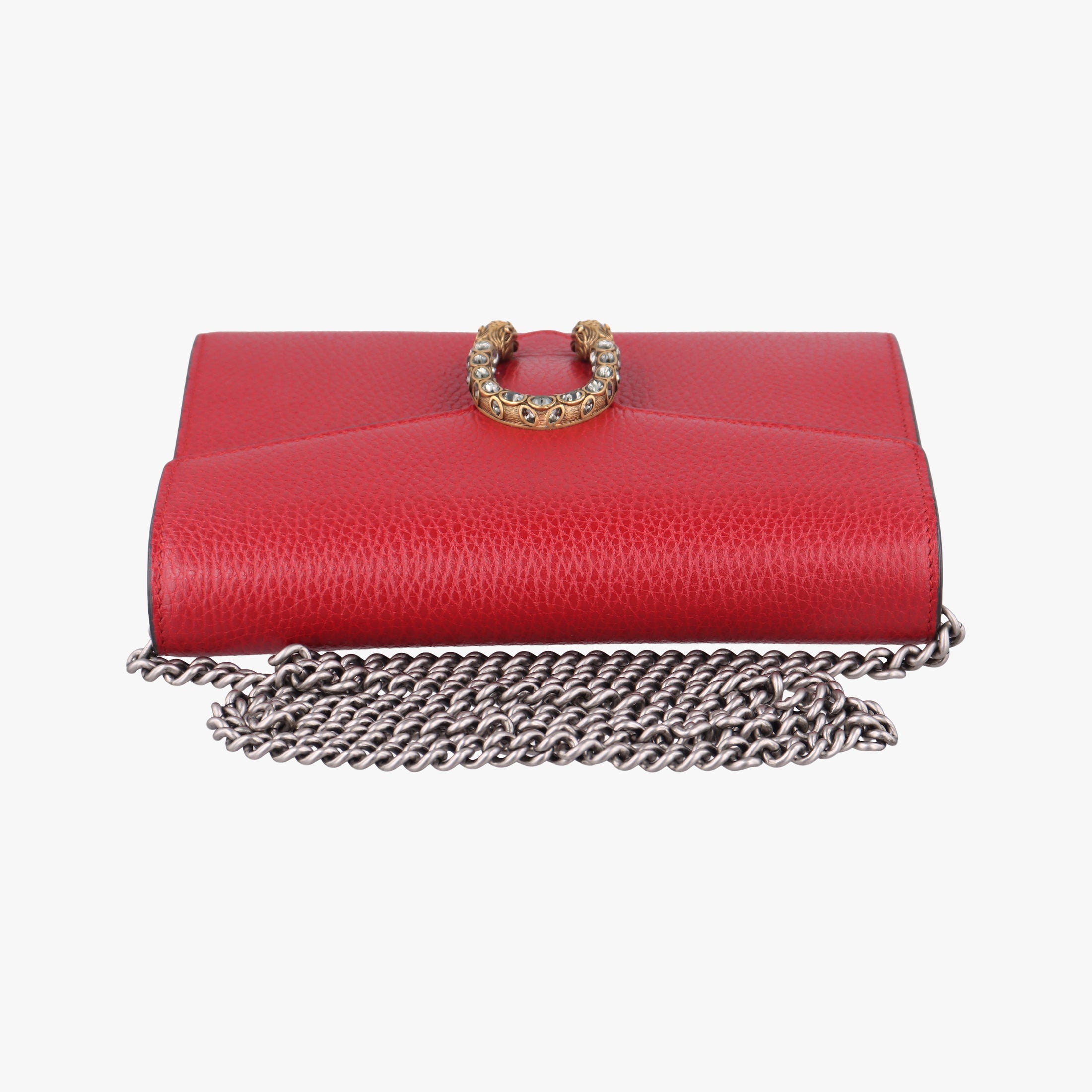 Secondhand Gucci Dionysus Red Leather 401231 shoulderbag | stylenewstar