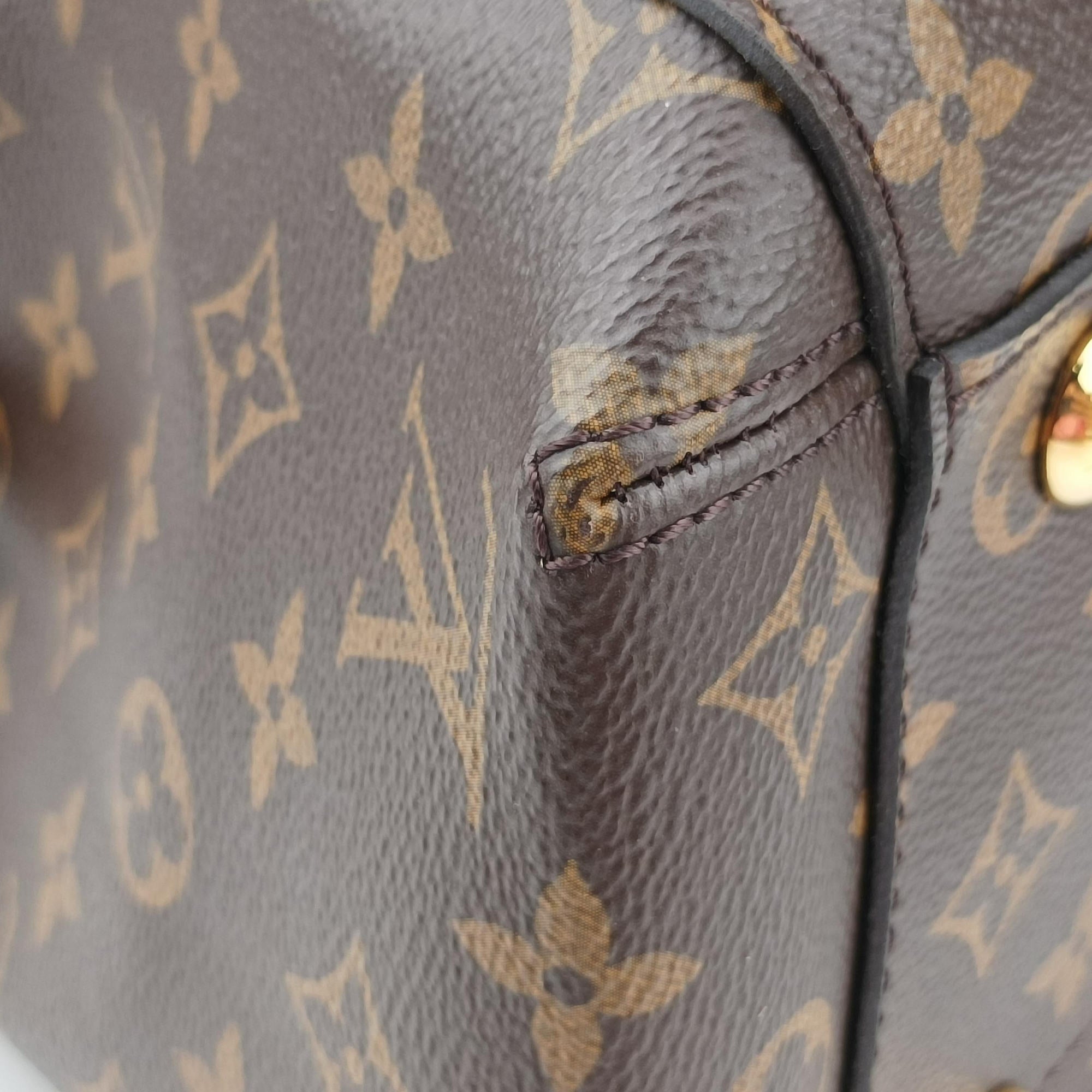 Pre-owned Louis Vuitton MONTAIGNE MM Brown Monogram Canvas M41056 shoulderbag | stylenewstar