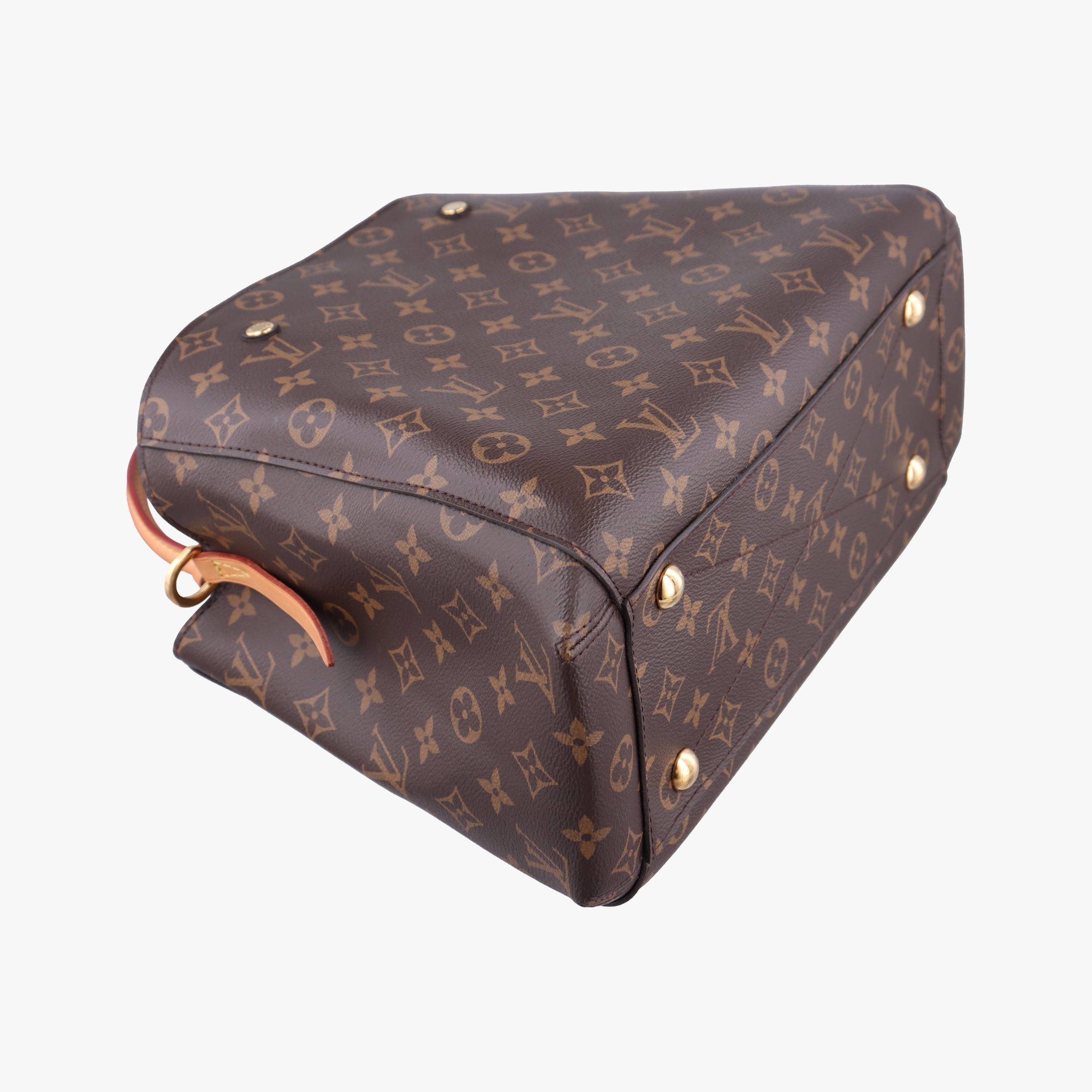 Pre-owned Louis Vuitton MONTAIGNE MM Brown Monogram Canvas M41056 shoulderbag | stylenewstar