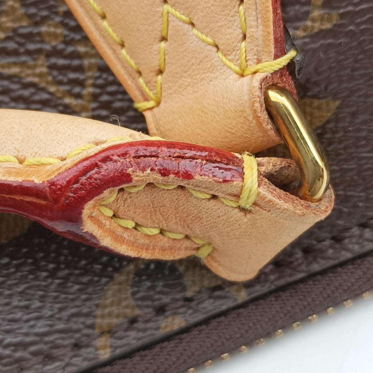 Pre-owned Louis Vuitton Turen PM brown Monogram Canvas M48813 shoulderbag | stylenewstar