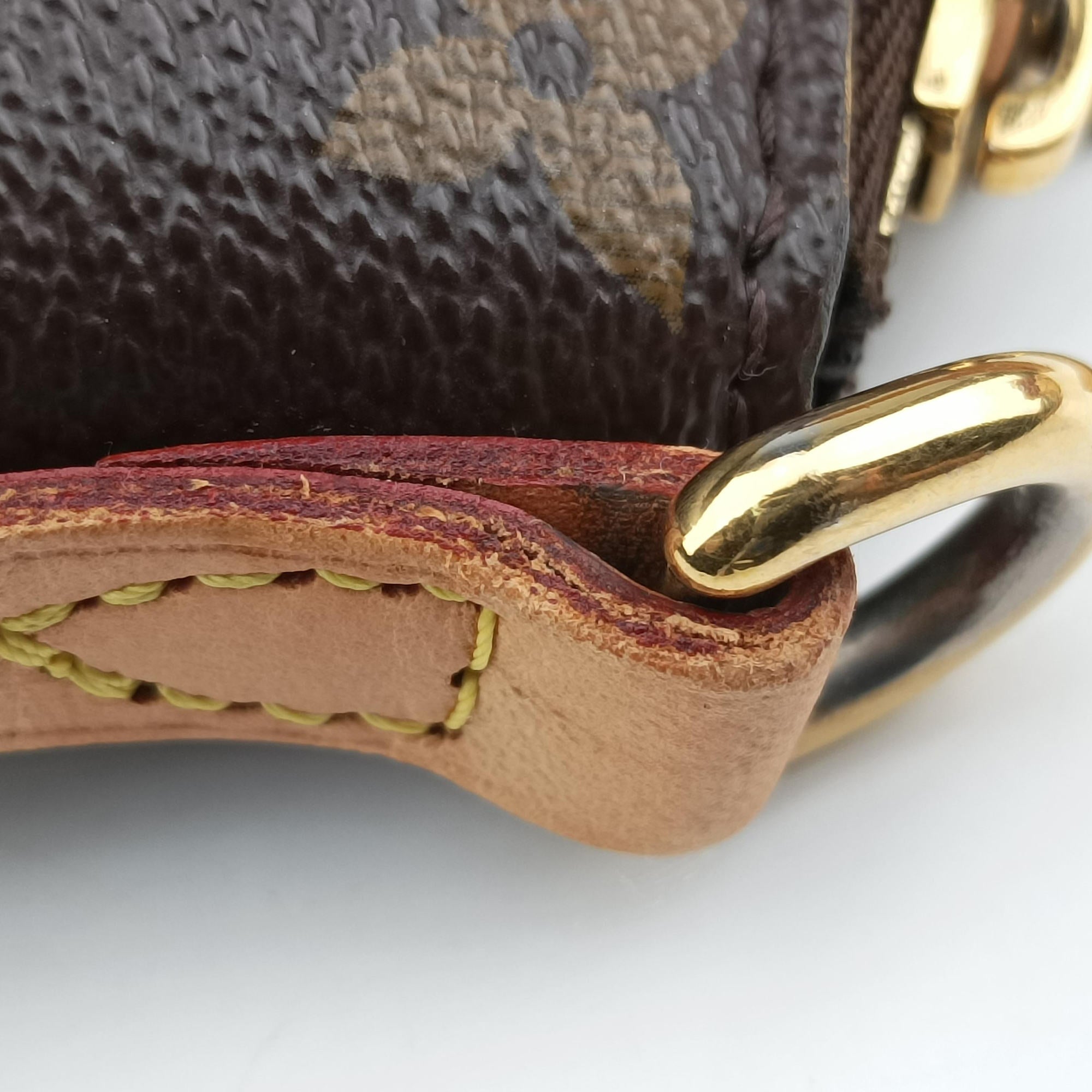 Pre-owned Louis Vuitton Turen PM brown Monogram Canvas M48813 shoulderbag | stylenewstar