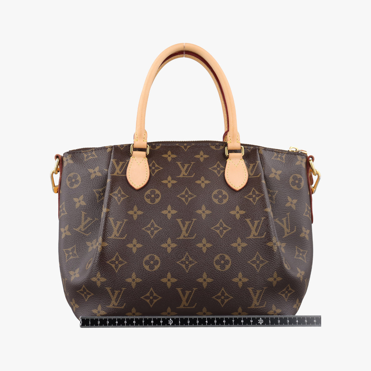 Pre-owned Louis Vuitton Turen PM brown Monogram Canvas M48813 shoulderbag | stylenewstar