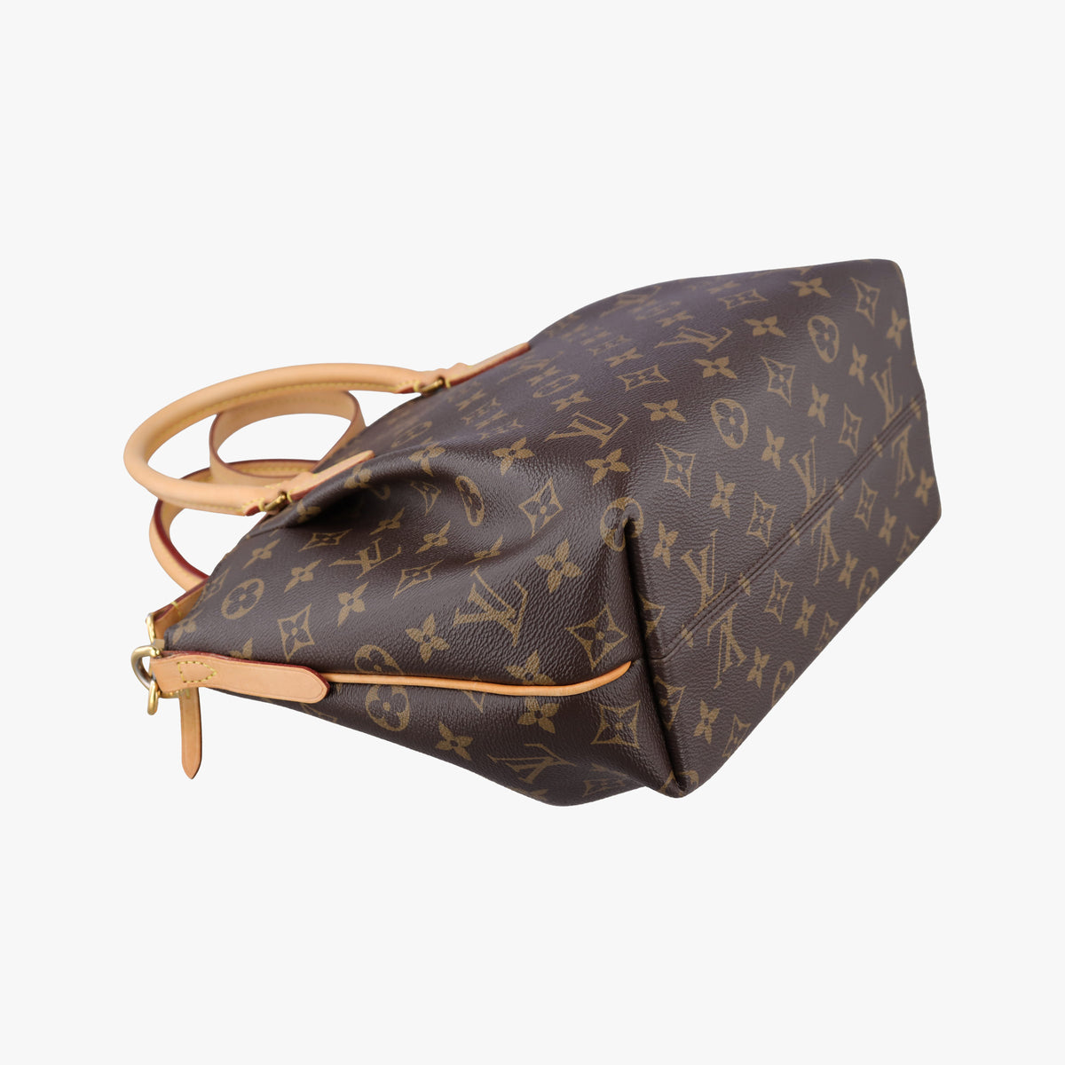 Pre-owned Louis Vuitton Turen PM brown Monogram Canvas M48813 shoulderbag | stylenewstar