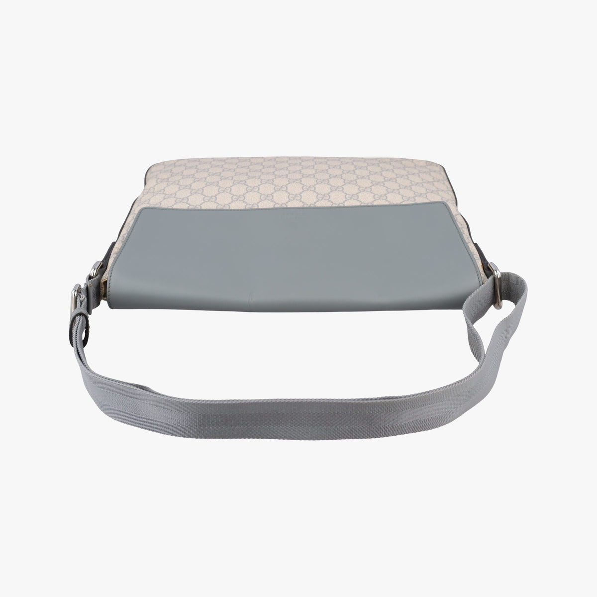 Secondhand Gucci GG Supreme Messenger Beige×gray PVC coated canvas×leather 353429 shoulderbag | stylenewstar