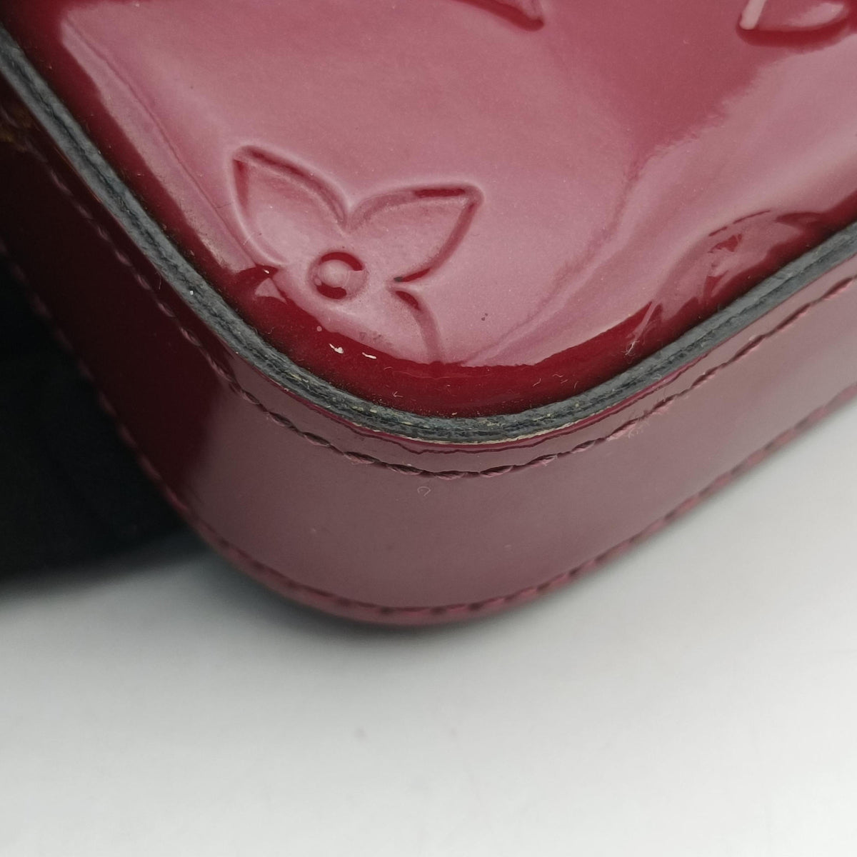 Vintage Louis Vuitton Pochette Felicie CERISE Vernis M61293 shoulderbag | stylenewstar