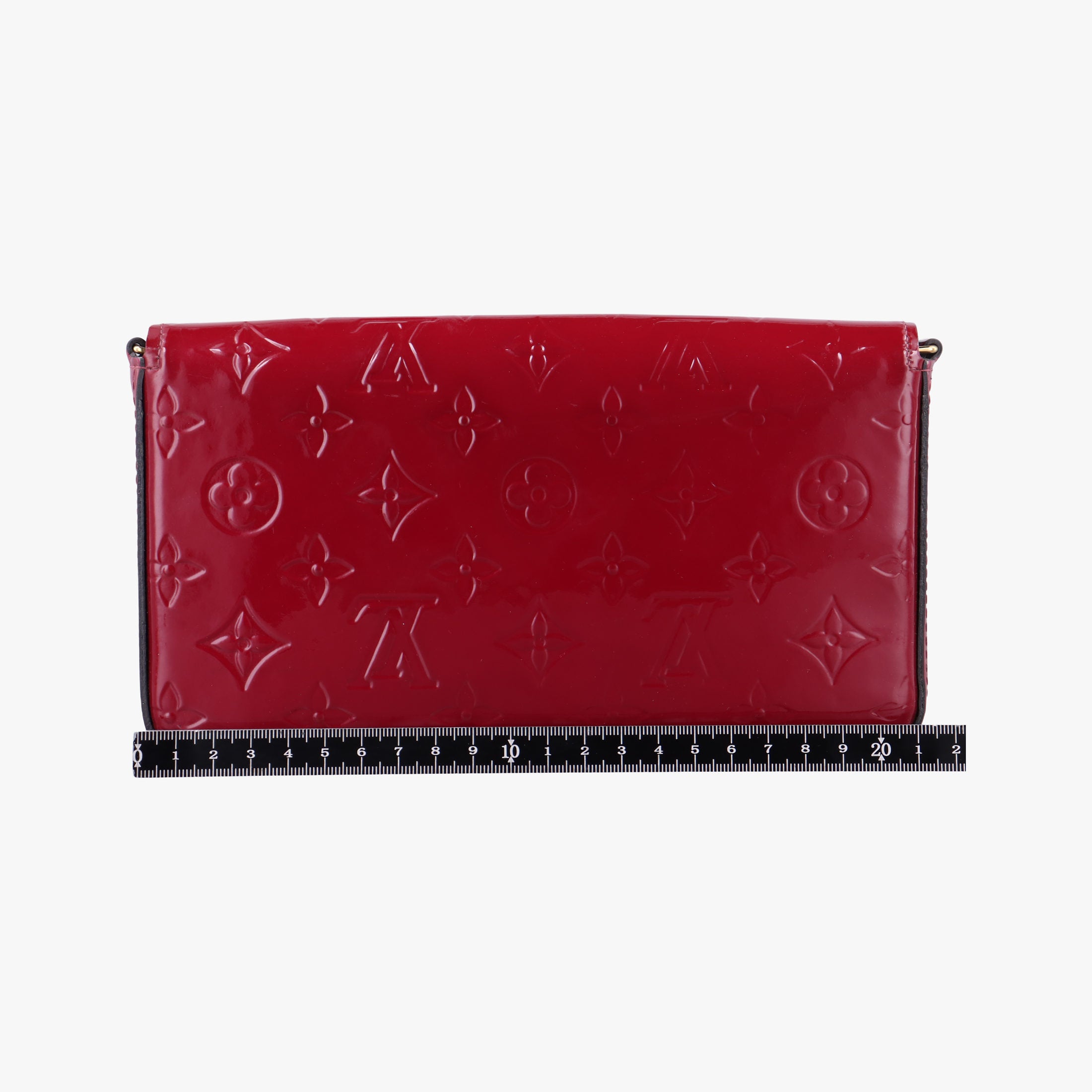 Vintage Louis Vuitton Pochette Felicie CERISE Vernis M61293 shoulderbag | stylenewstar