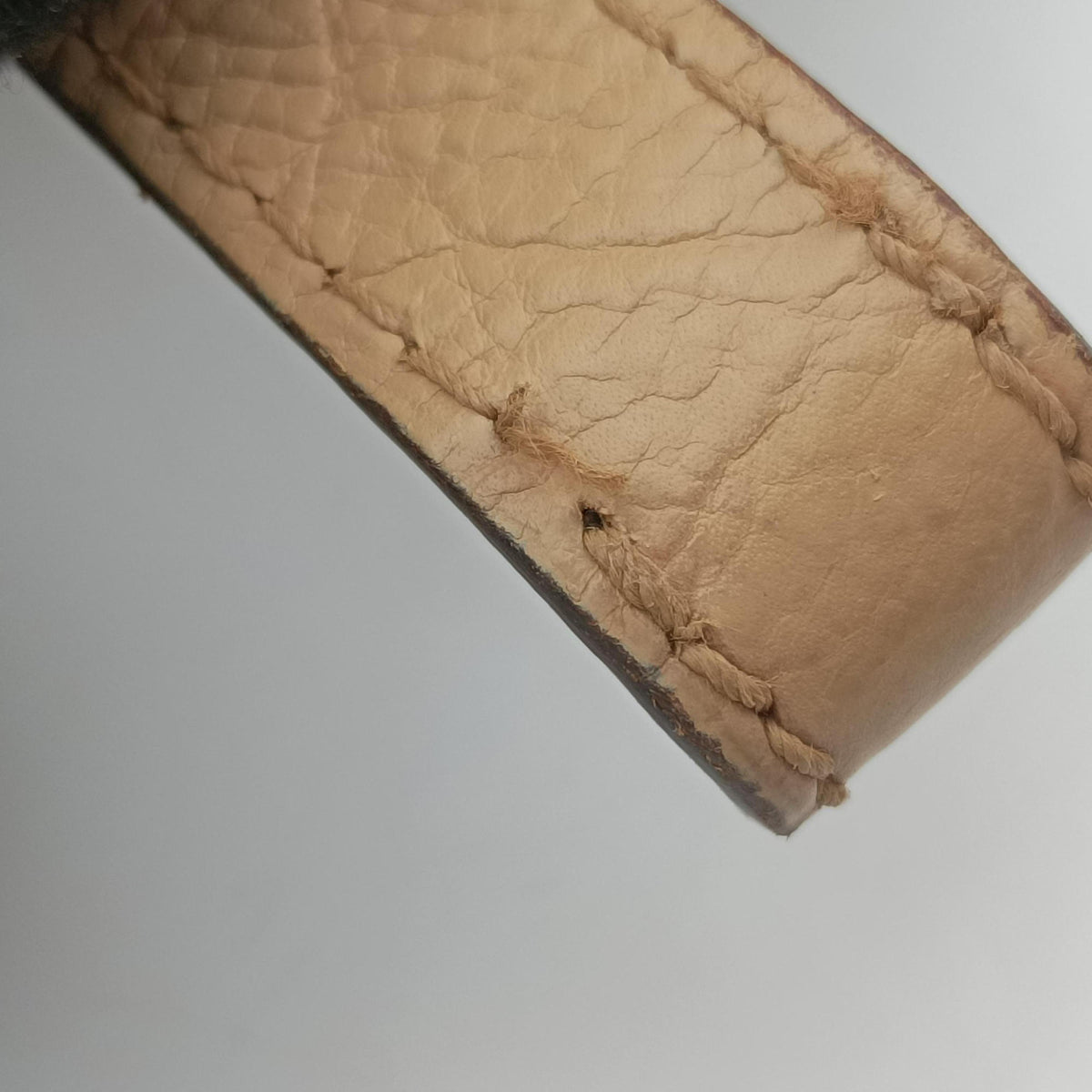 Pre-owned Gucci Marrakech Beige Leather 257021 shoulderbag | stylenewstar