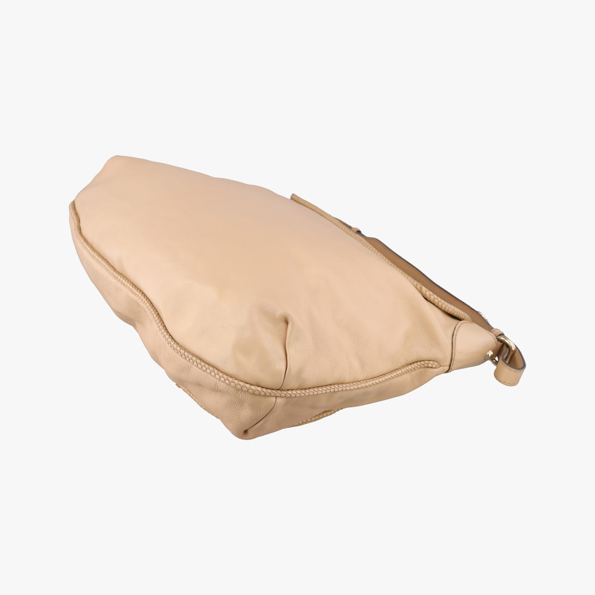 Pre-owned Gucci Marrakech Beige Leather 257021 shoulderbag | stylenewstar