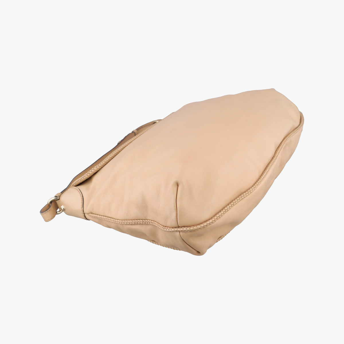 Pre-owned Gucci Marrakech Beige Leather 257021 shoulderbag | stylenewstar