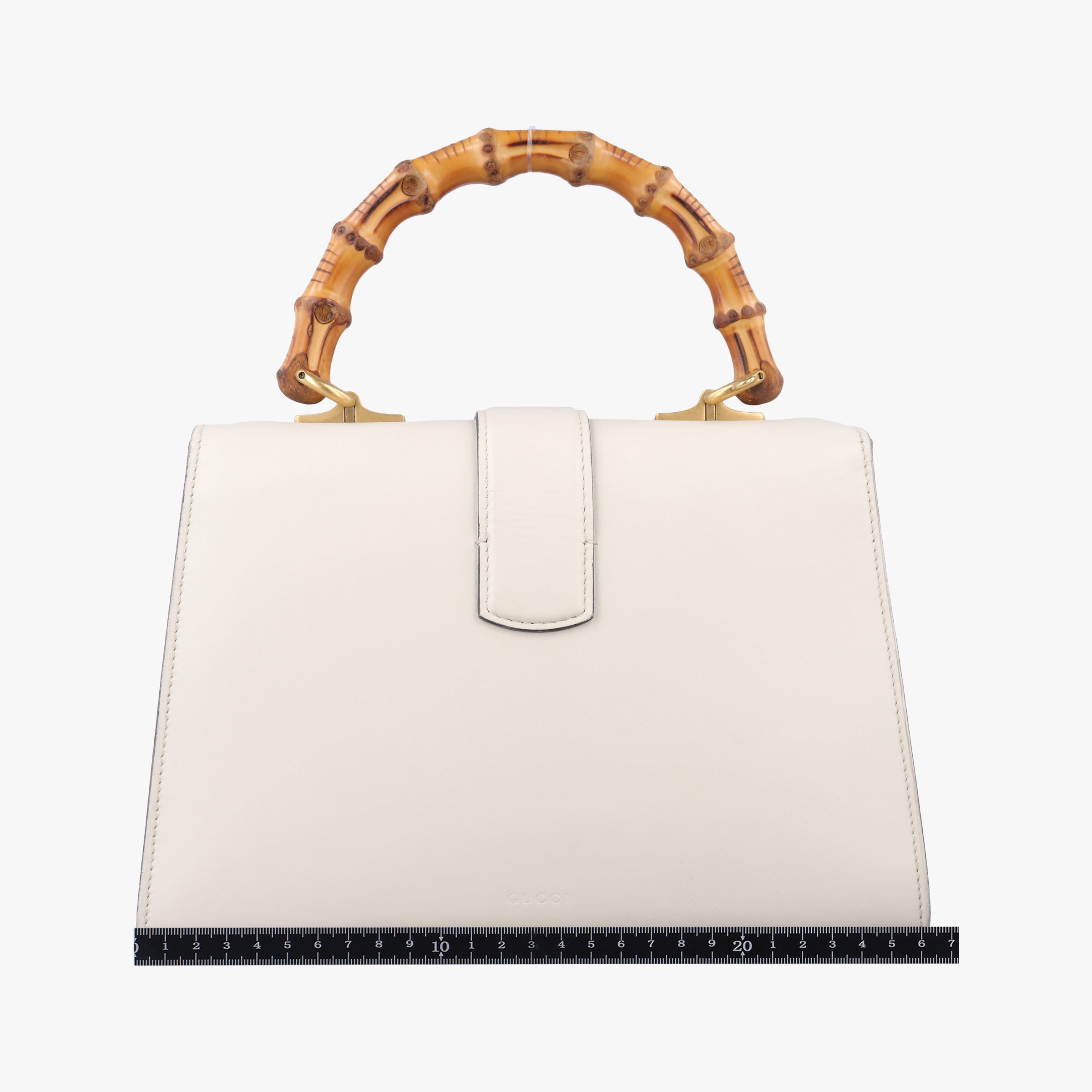 Pre-owned Gucci Dionysus White×navy×red Leather 448075 handbag | stylenewstar