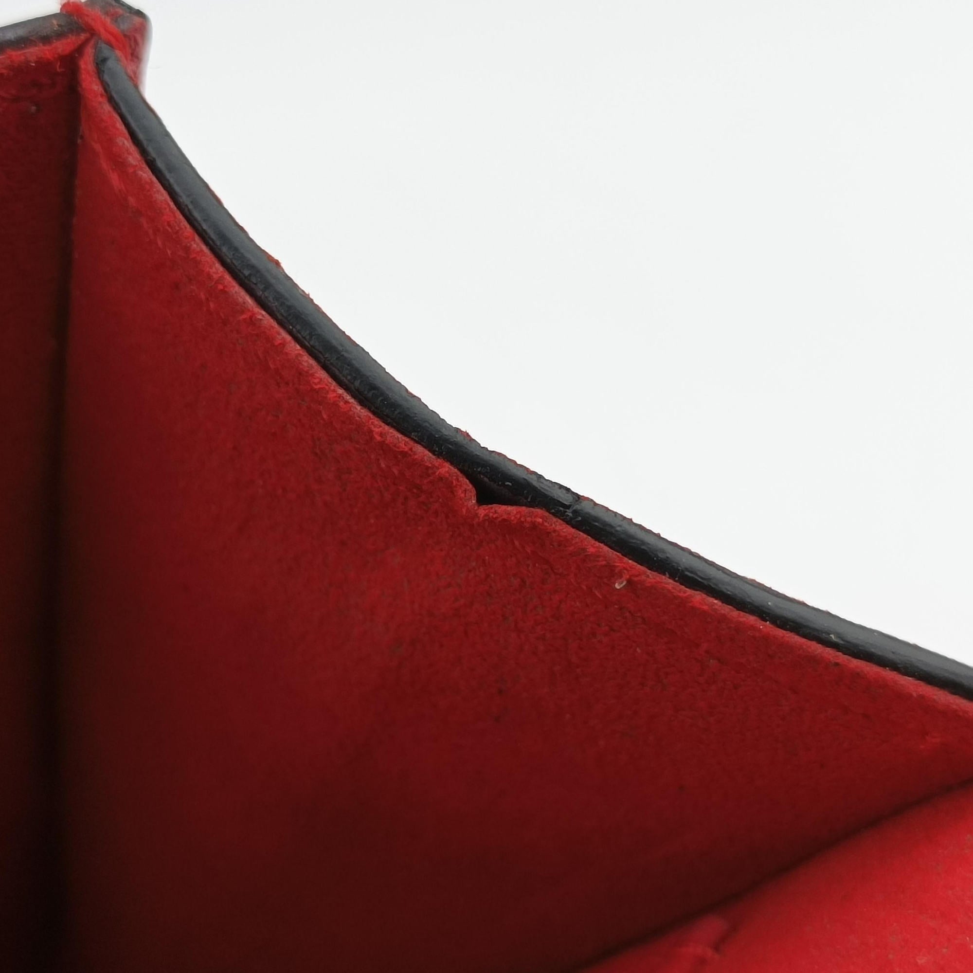 Secondhand Louis Vuitton LOUISE MM red Leather M41280 shoulderbag | stylenewstar