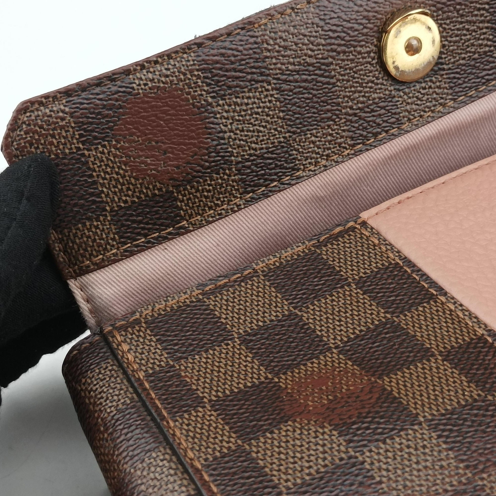 Pre-owned Louis Vuitton Bond Street EBENE×Magnolia Damier Canvas×Taurillon leather N64417 shoulderbag | stylenewstar
