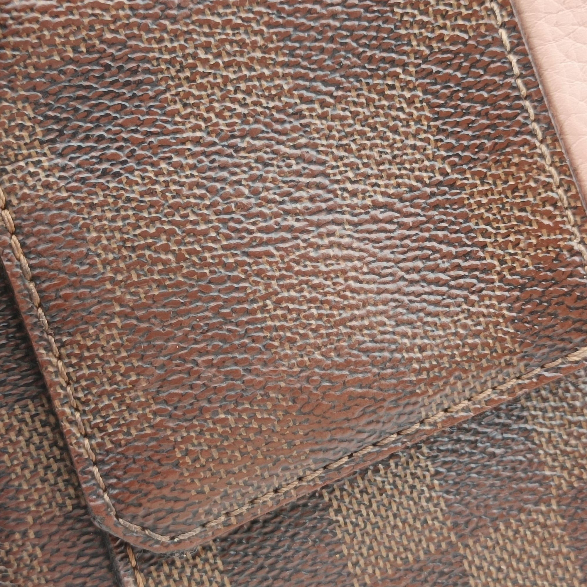 Pre-owned Louis Vuitton Bond Street EBENE×Magnolia Damier Canvas×Taurillon leather N64417 shoulderbag | stylenewstar