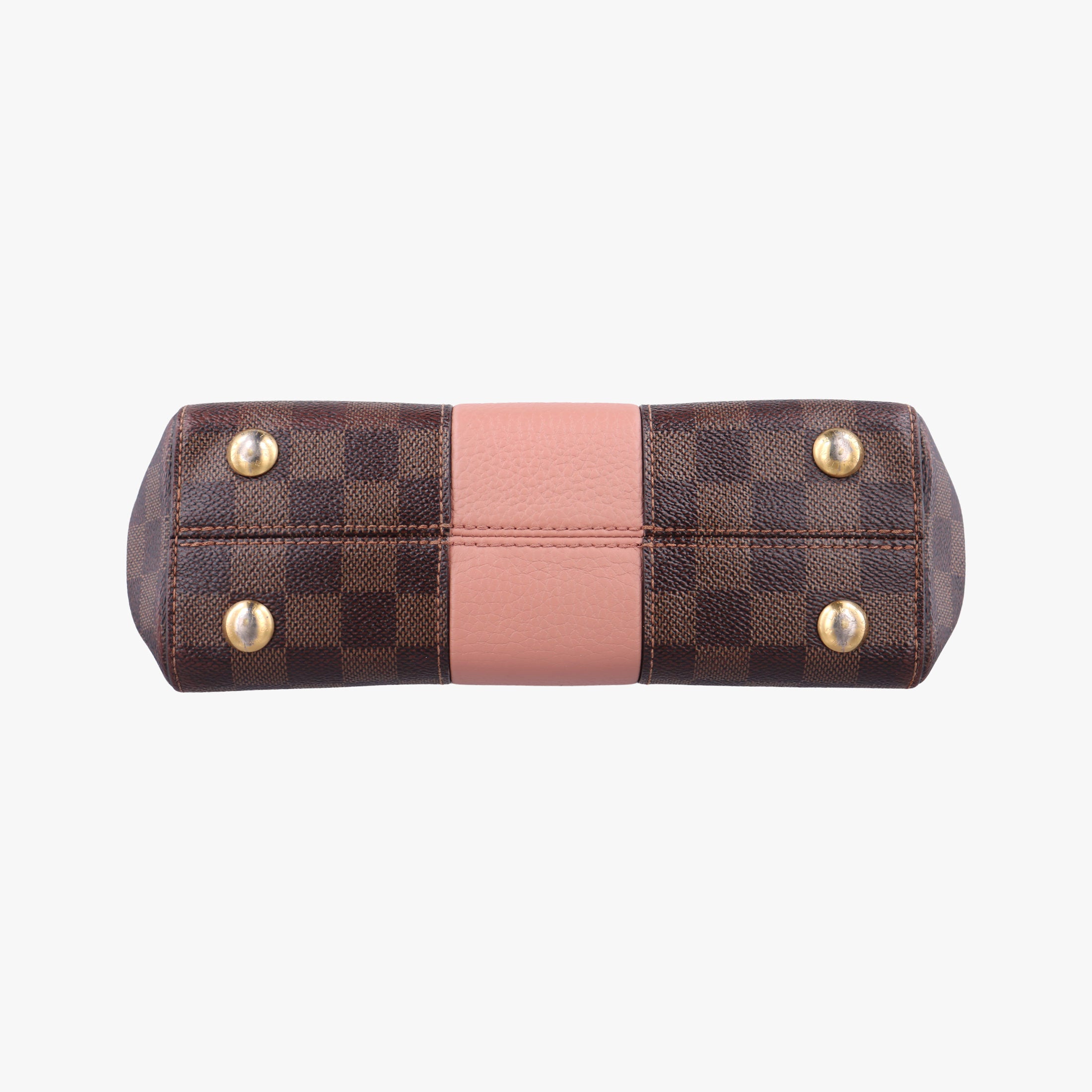 Pre-owned Louis Vuitton Bond Street EBENE×Magnolia Damier Canvas×Taurillon leather N64417 shoulderbag | stylenewstar
