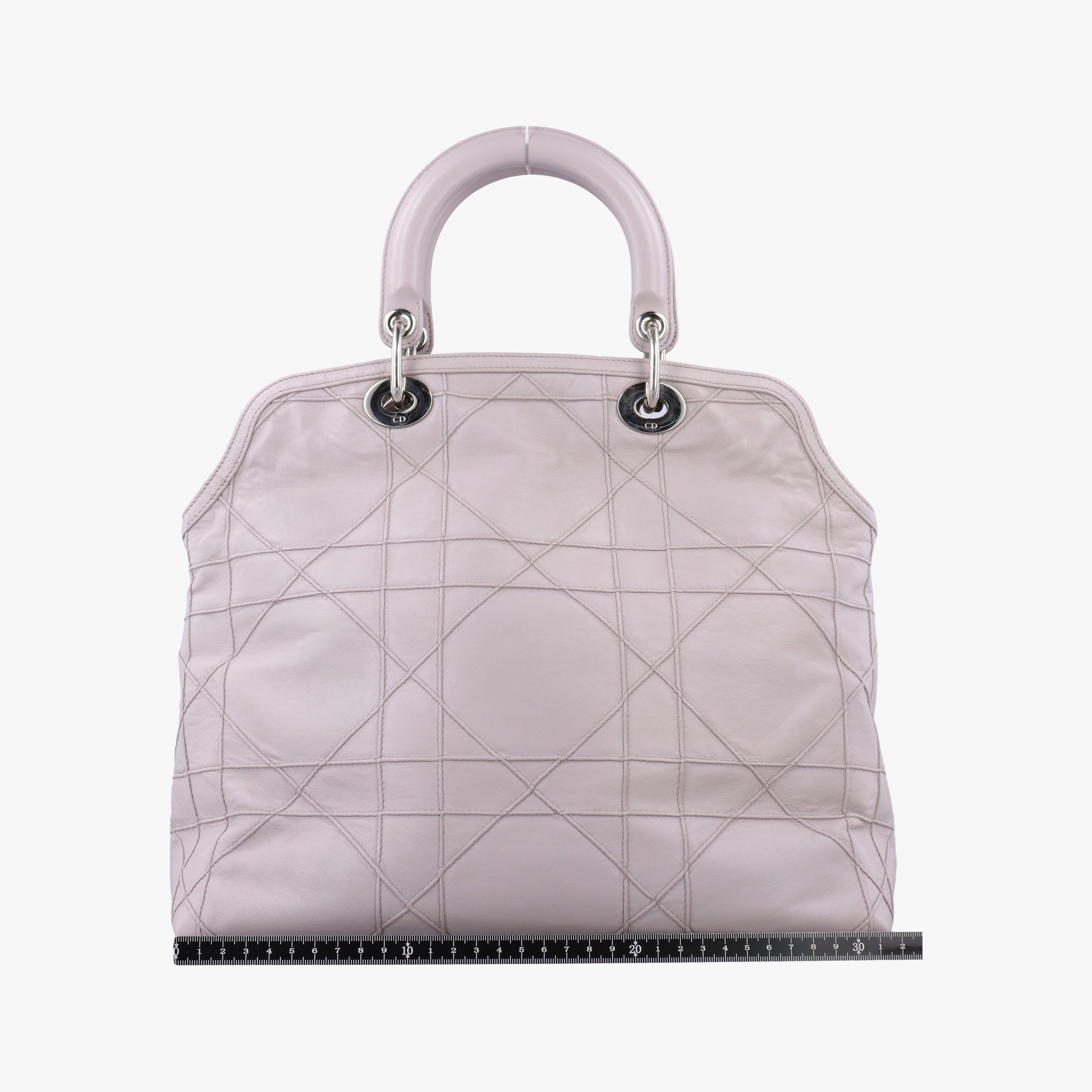 Pre-owned Christian Dior Granville Purple lambskin  handbag | stylenewstar