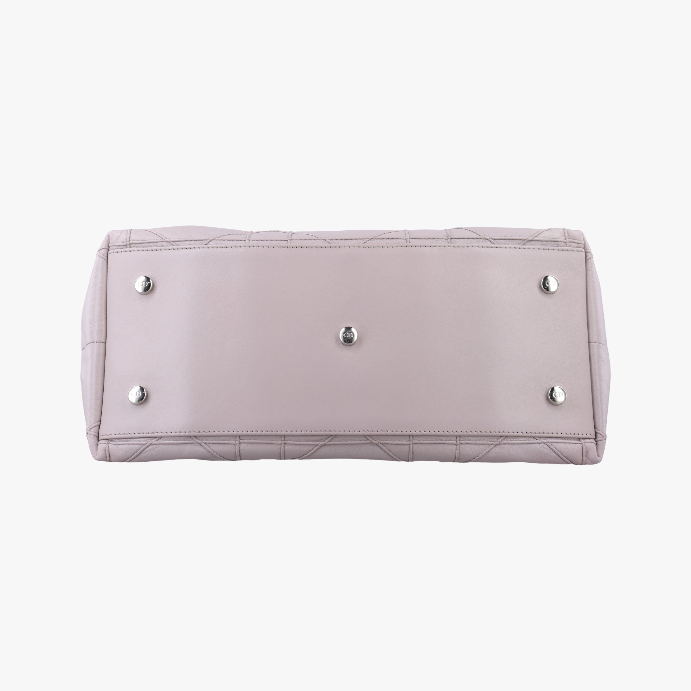 Pre-owned Christian Dior Granville Purple lambskin  handbag | stylenewstar