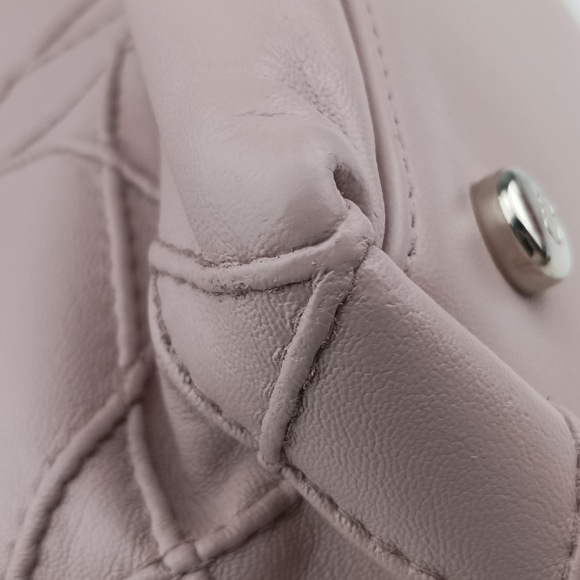 Pre-owned Christian Dior Granville Pink lambskin  handbag | stylenewstar